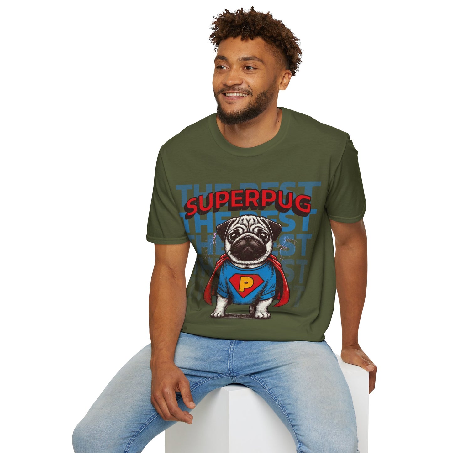 SuperPug Tee: Unleash Your Inner Hero | Jarastyle Collection