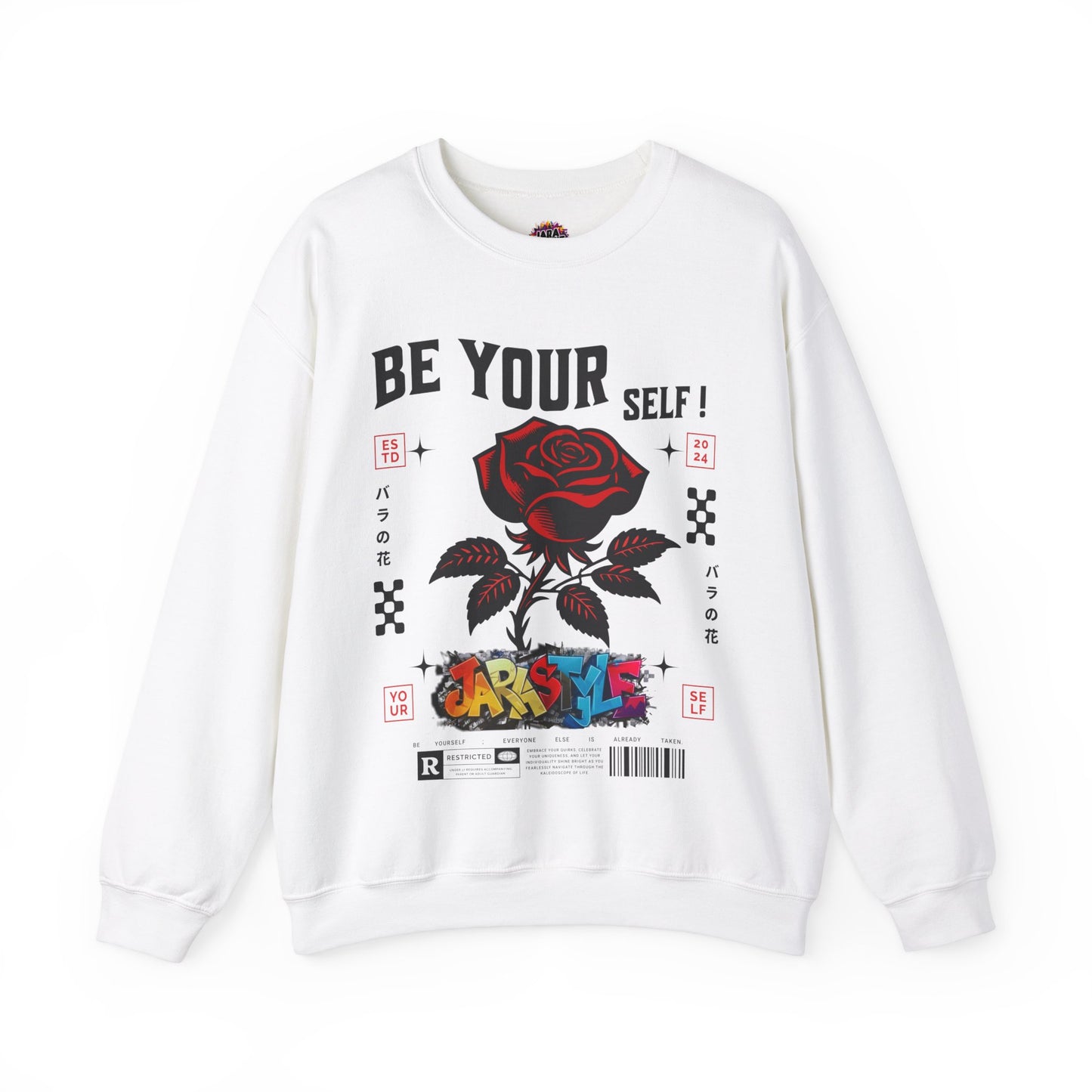 Be Yourself Sweatshirt: Authenticity in Style | Jarastyle Empowerment Collection