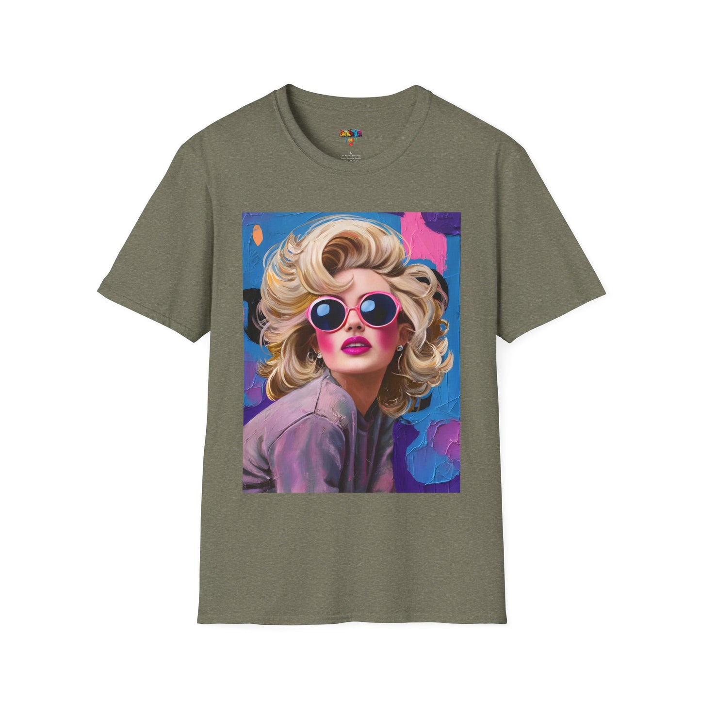 Marilyn Pop Art Tee: Vintage Glam Meets Modern Style | Jarastyle Iconic Collection
