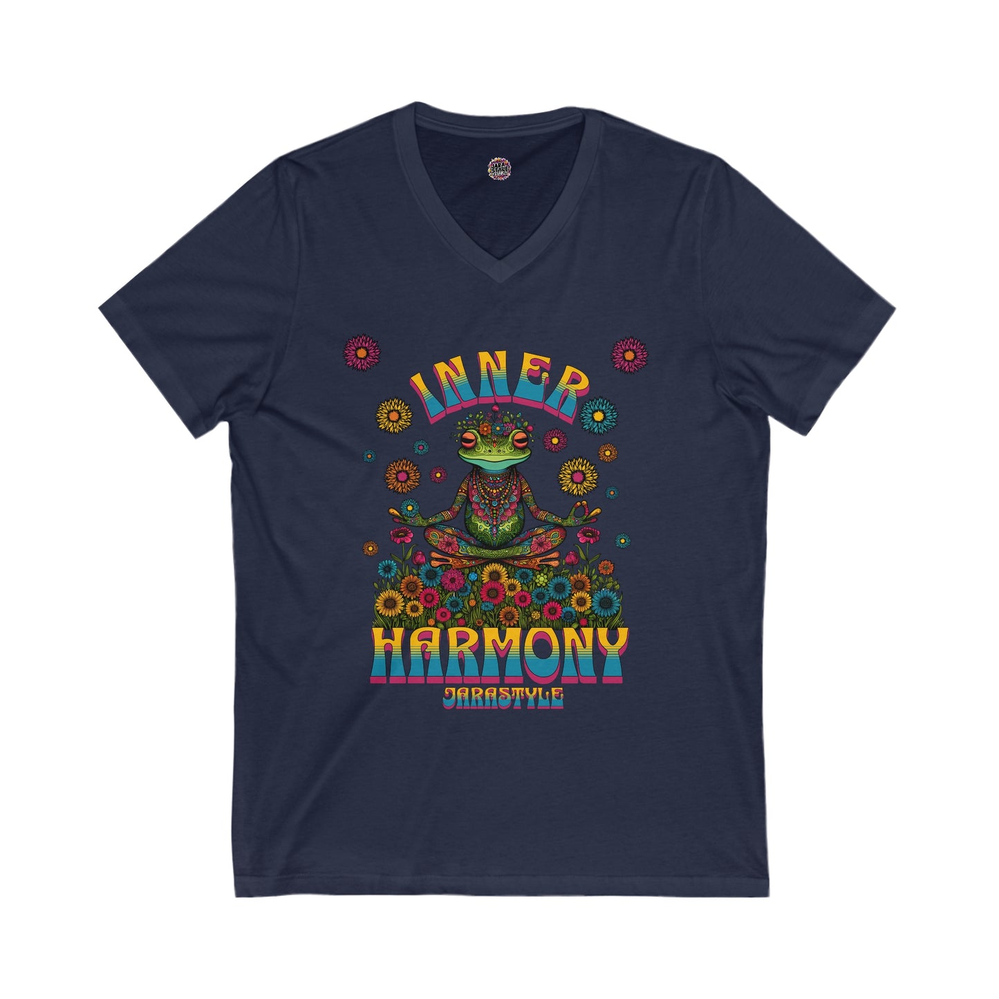 My Inner Harmony T-Shirt: Meditating Frog | Jarastyle Zen Collection