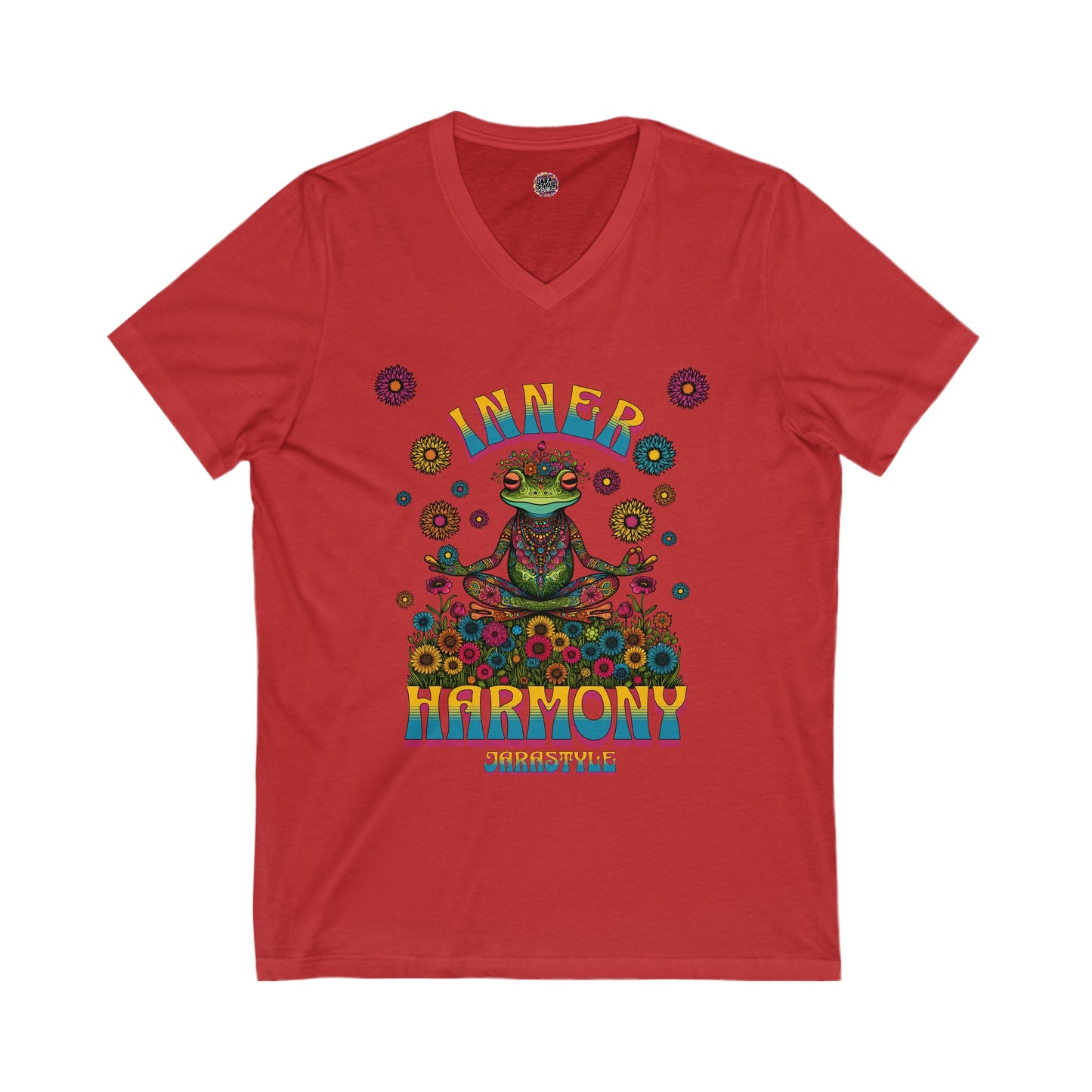 My Inner Harmony T-Shirt: Meditating Frog | Jarastyle Zen Collection