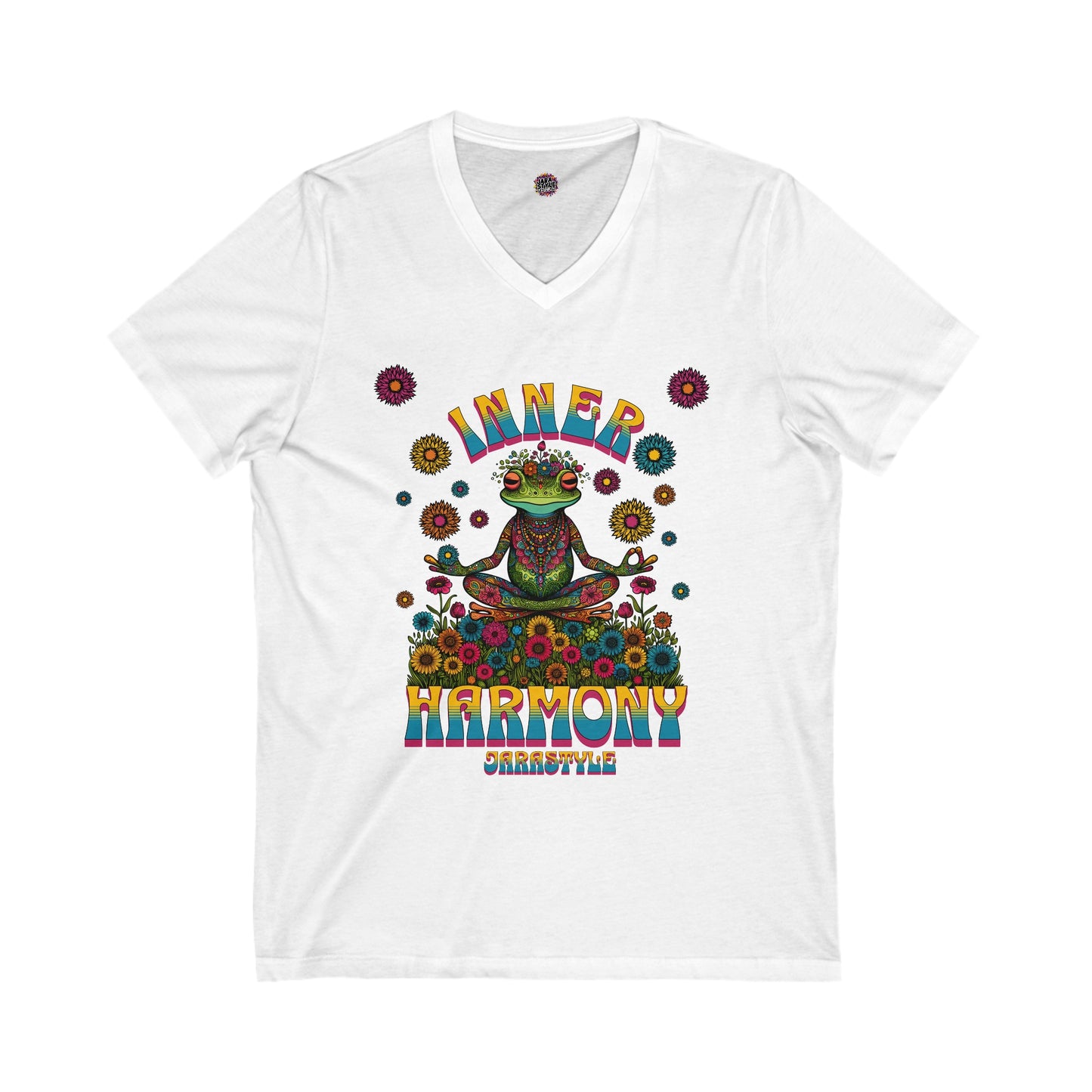 My Inner Harmony T-Shirt: Meditating Frog | Jarastyle Zen Collection