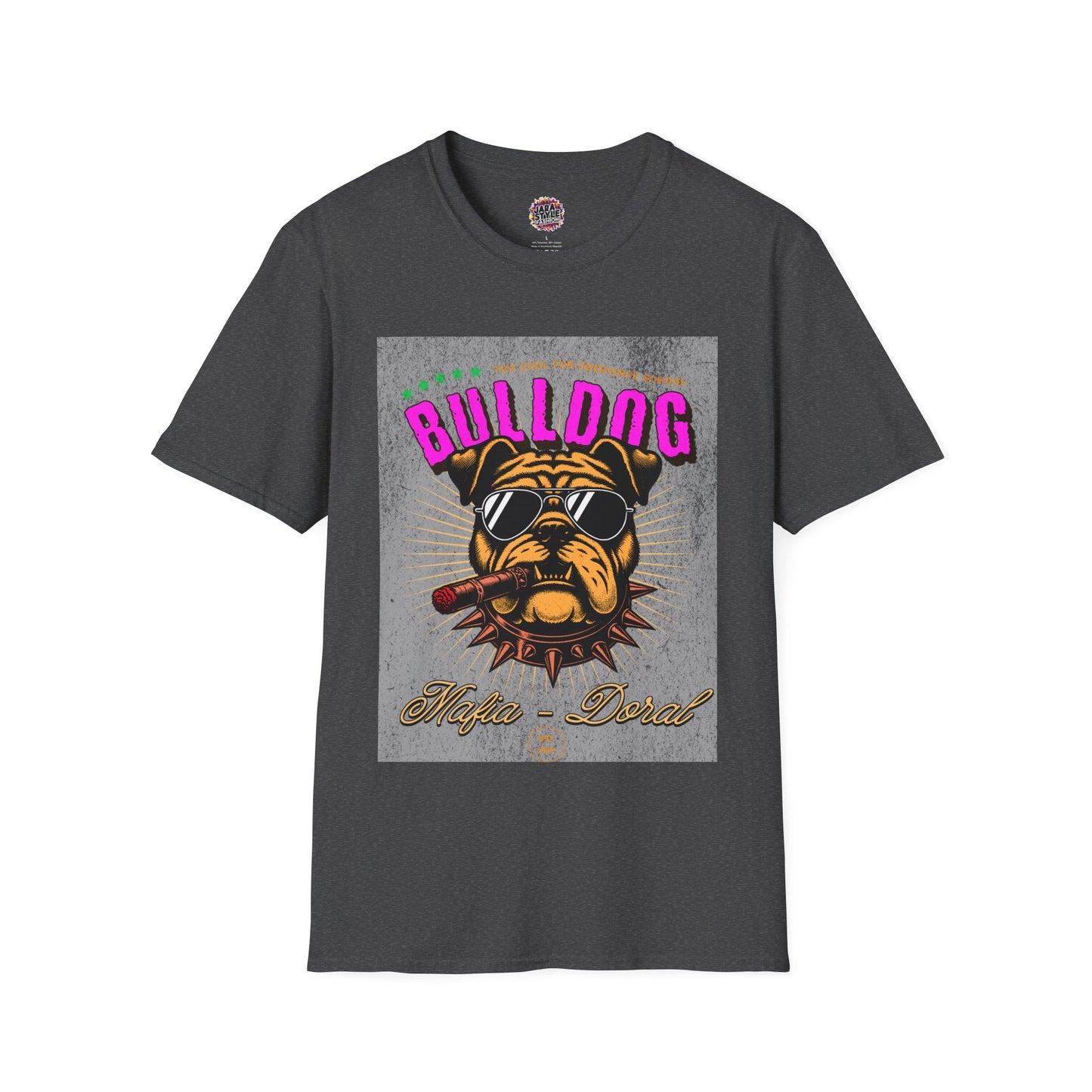 Doral Bulldog Pride Tee: Celebrate Community & Canine Companions | Jarastyle Local Collection