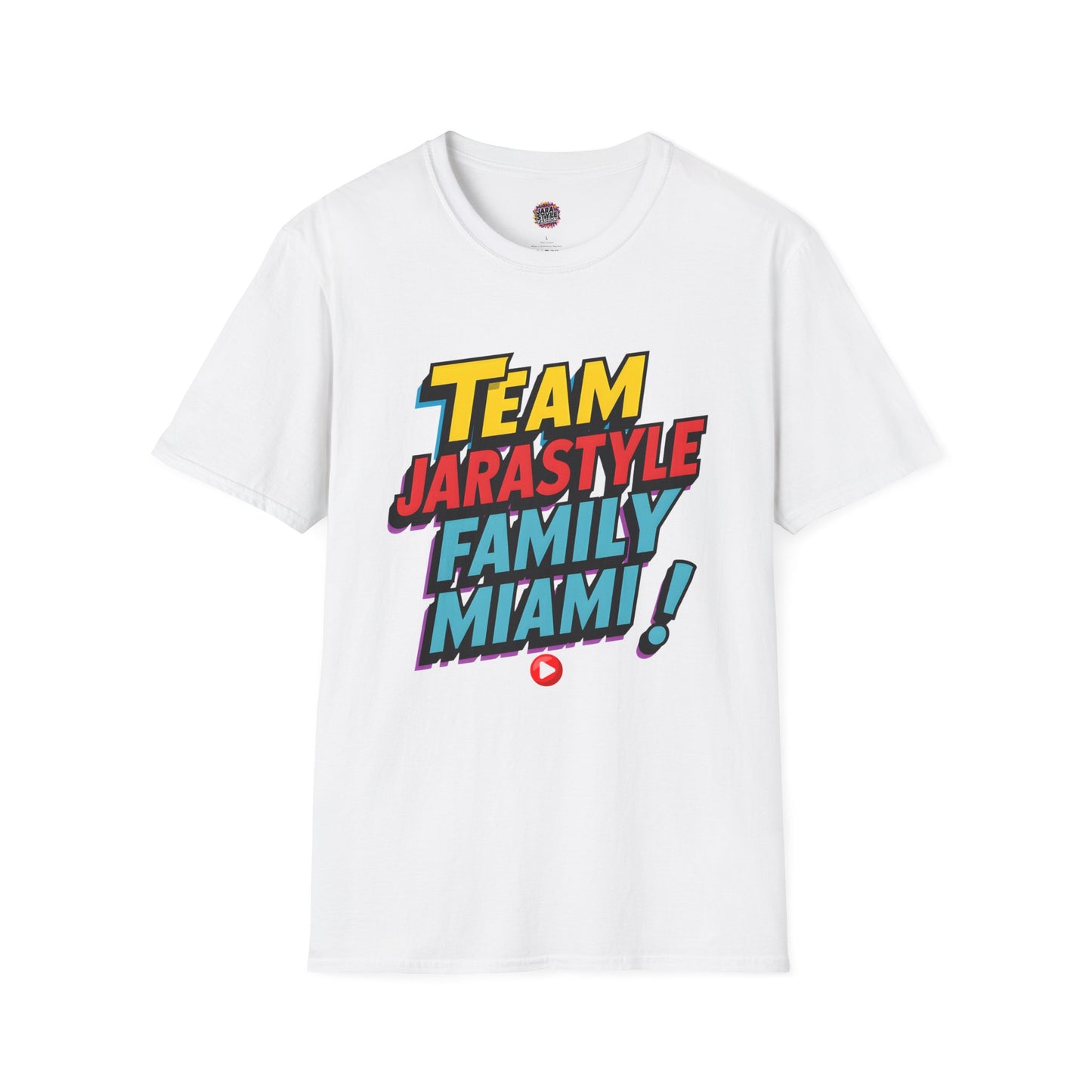 Team Jarastyle Family Miami Tee: United in Sunshine & Style | Official YouTube Channel Gear