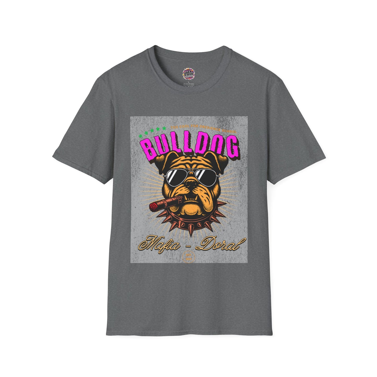 Doral Bulldog Pride Tee: Celebrate Community & Canine Companions | Jarastyle Local Collection