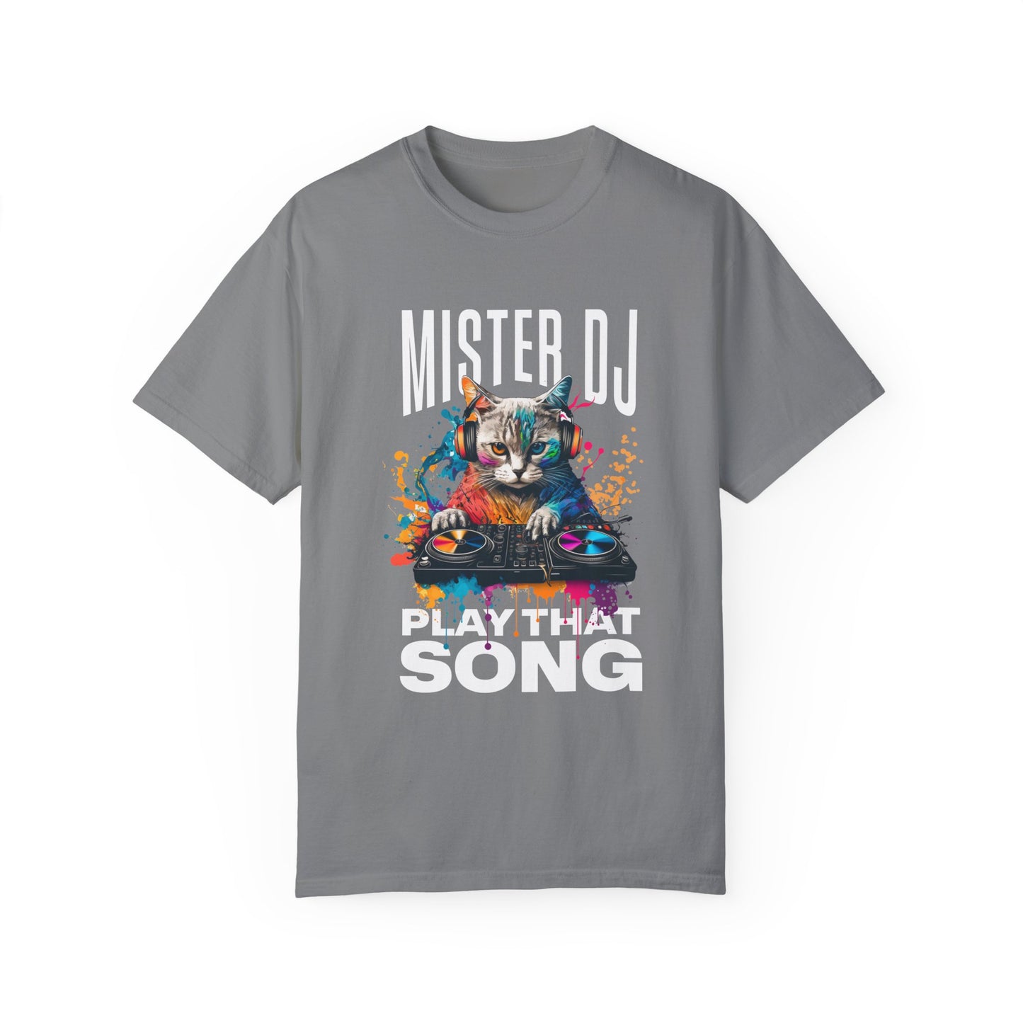 Mister DJ Play That Song Tee: Soundtrack of the Night | Jarastyle Music Lovers Collection