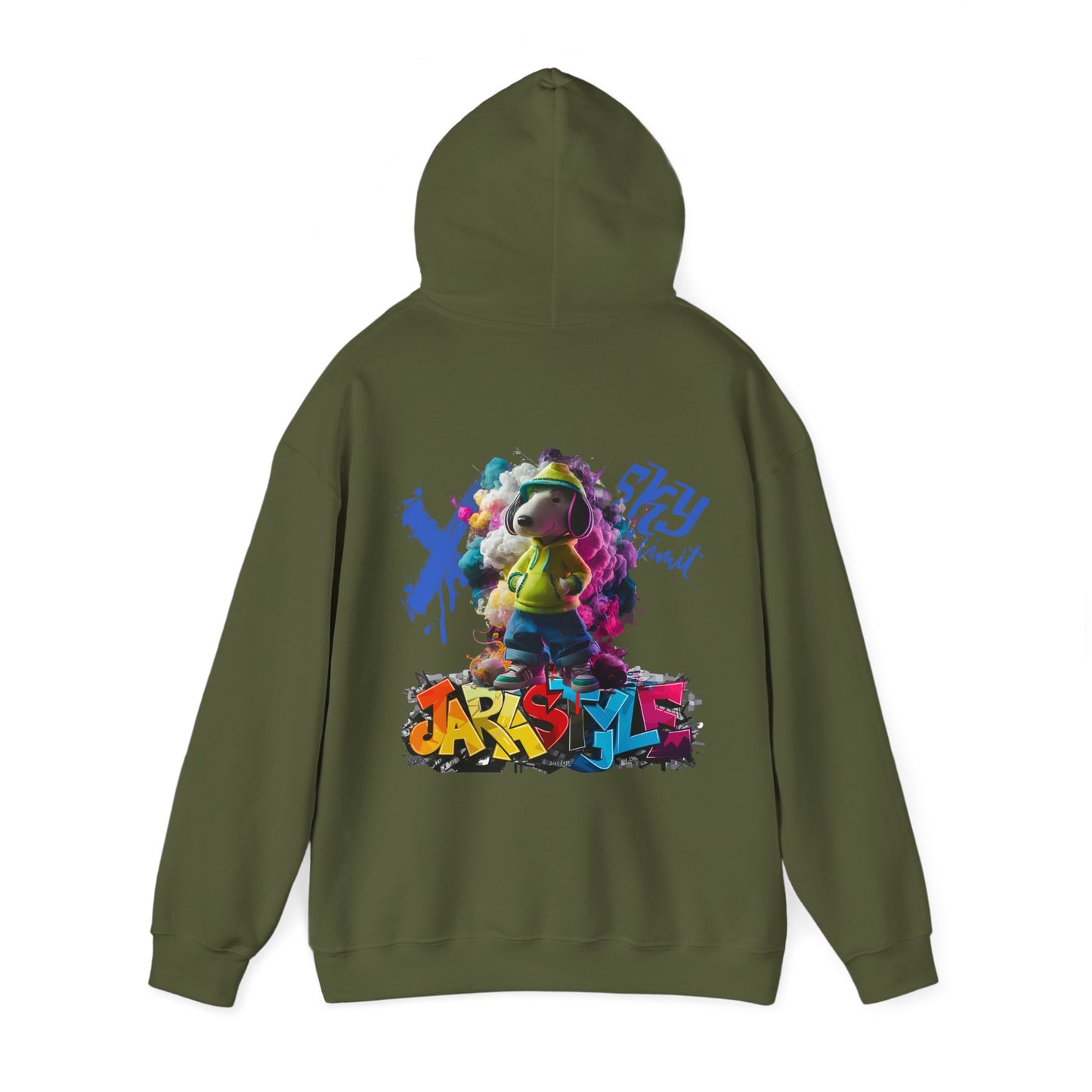 Jarastyle 'The Sky Is the Limit' Hoodie: Aim High, Dream Big | Jarastyle Inspirational Collection