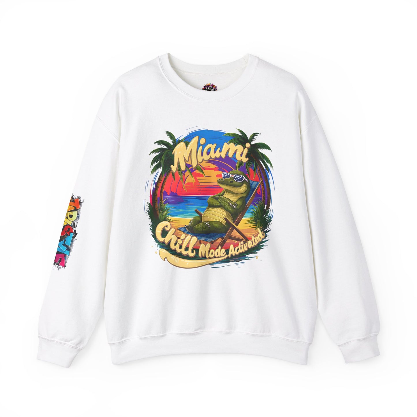 Miami Chilli Mode Activated Sweatshirt: Embrace the Vibes | Jarastyle Relax Collection