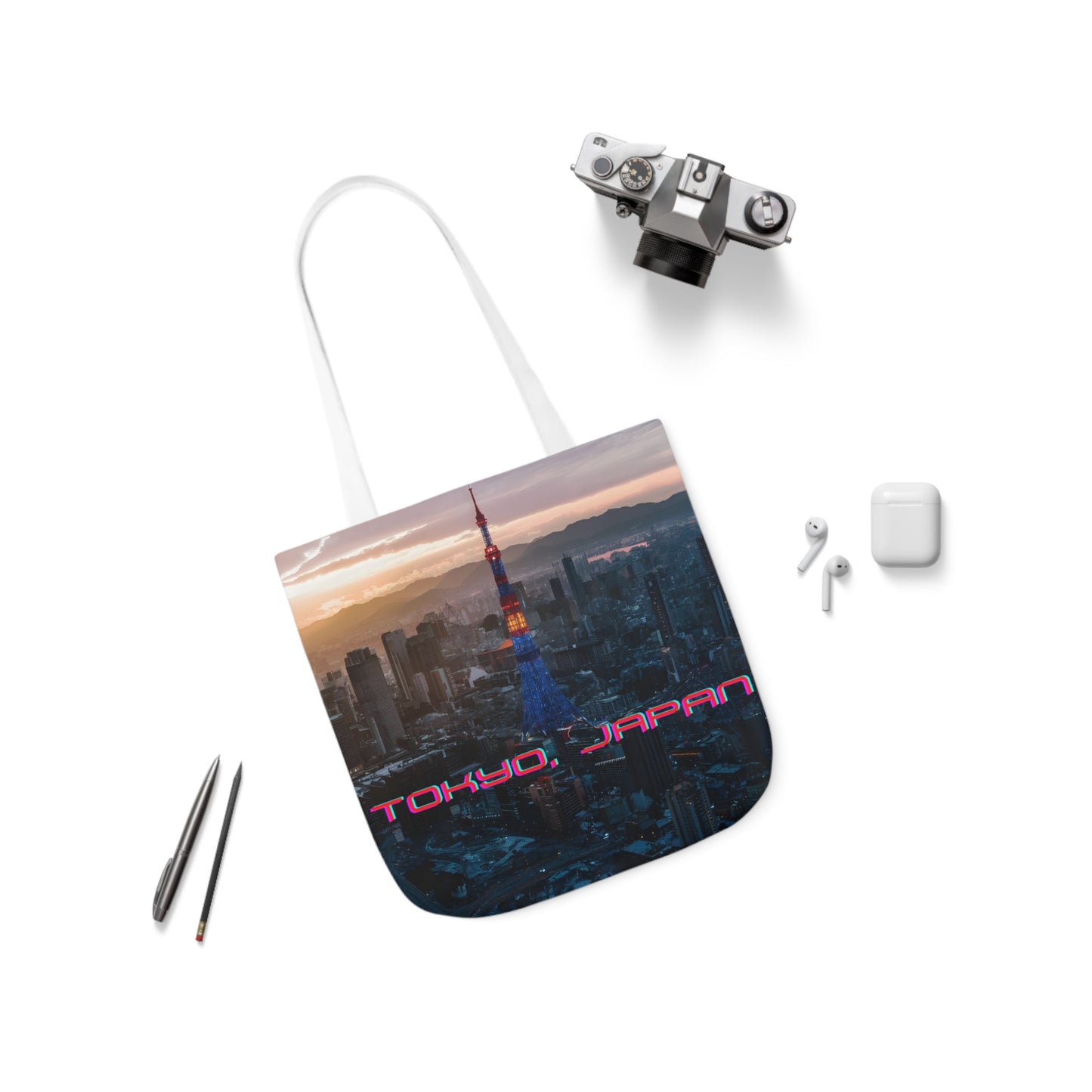 Tokyo Dreams Tote Bag: Carry the Heart of Japan | Jarastyle Travel Collection