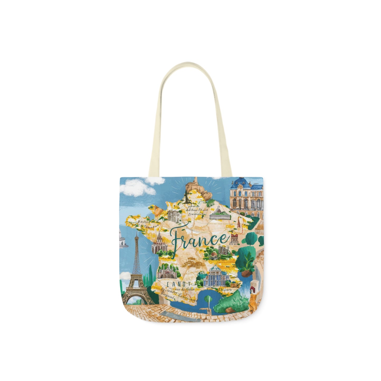 Parisian Charm Tote Bag: Carry the Spirit of France | Jarastyle World Cities Collection