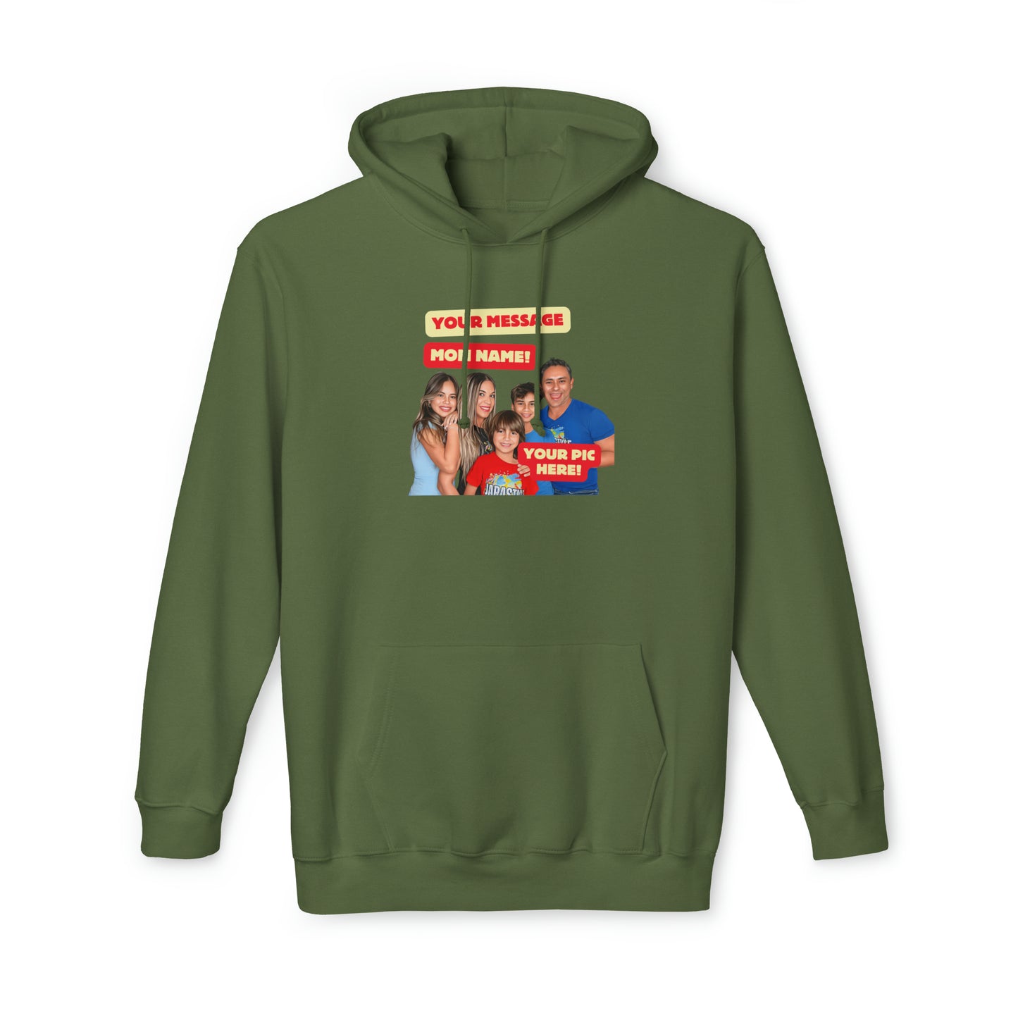 Personalize & Protect: Eco Custom Hoodie | Jarastyle Green Collection