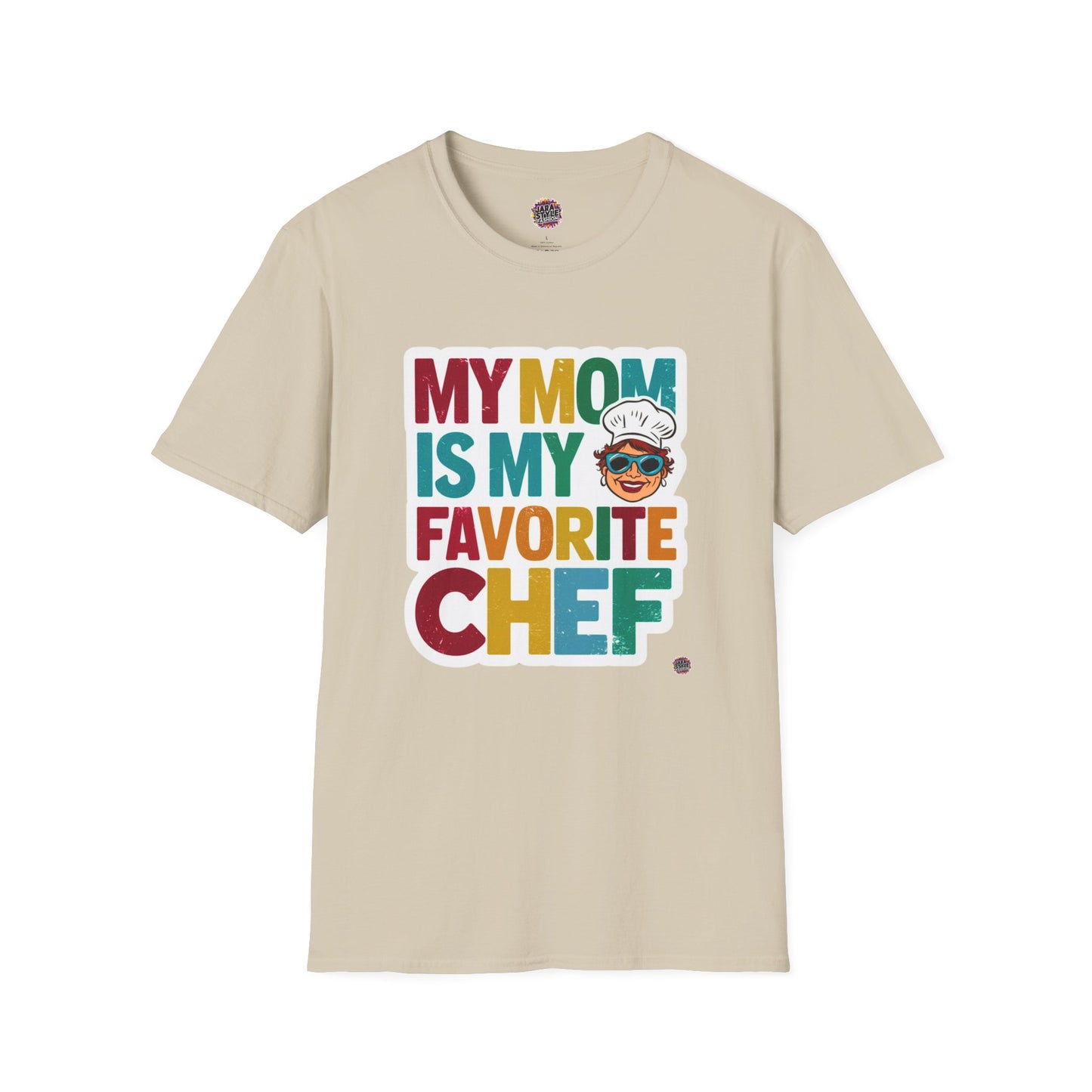 My Mom Is My Favorite Chef Tee: Culinary Love | Jarastyle Family Collection