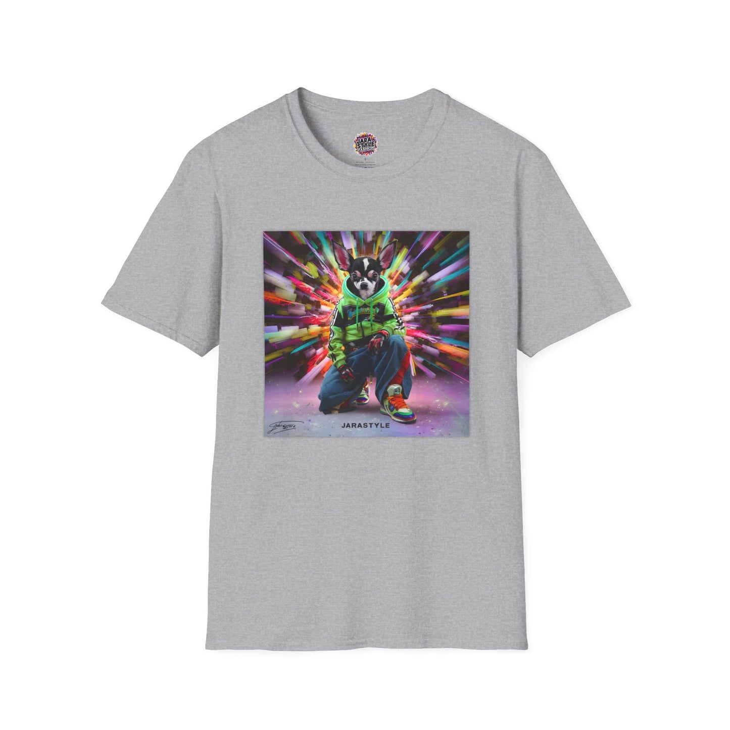 Chihuahua Hip Hop Fashion Tee: Urban Paws & Beats | Jarastyle Urban Pet Collection