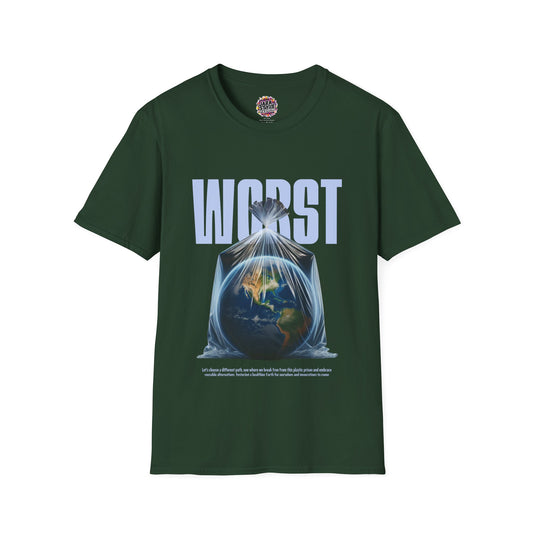 Planet in Peril Tee: A Call for Action | Jarastyle Eco Awareness Line