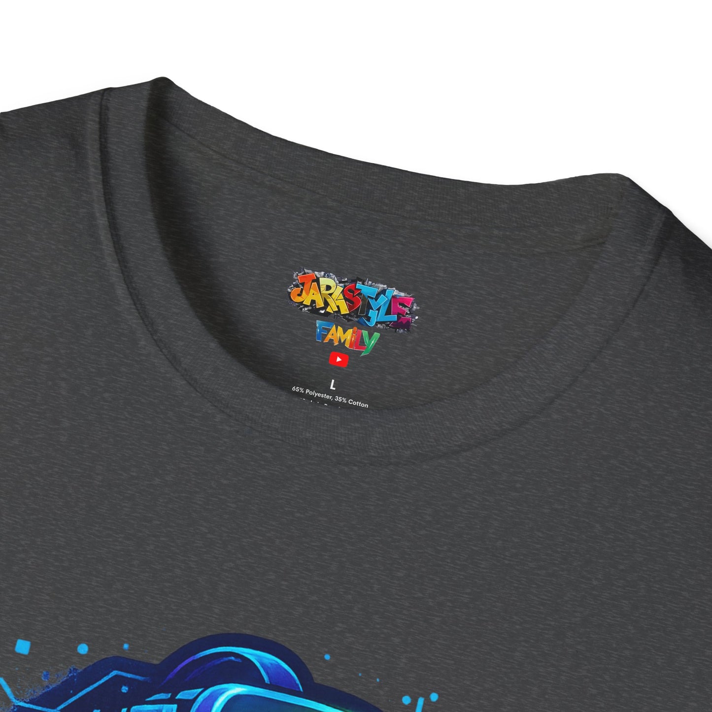 Gaming Family Unisex Softstyle T-Shirt, Casual Tee, Geeky Gift, Family Reunion, YouTube Fan Shirt, Holiday Gift