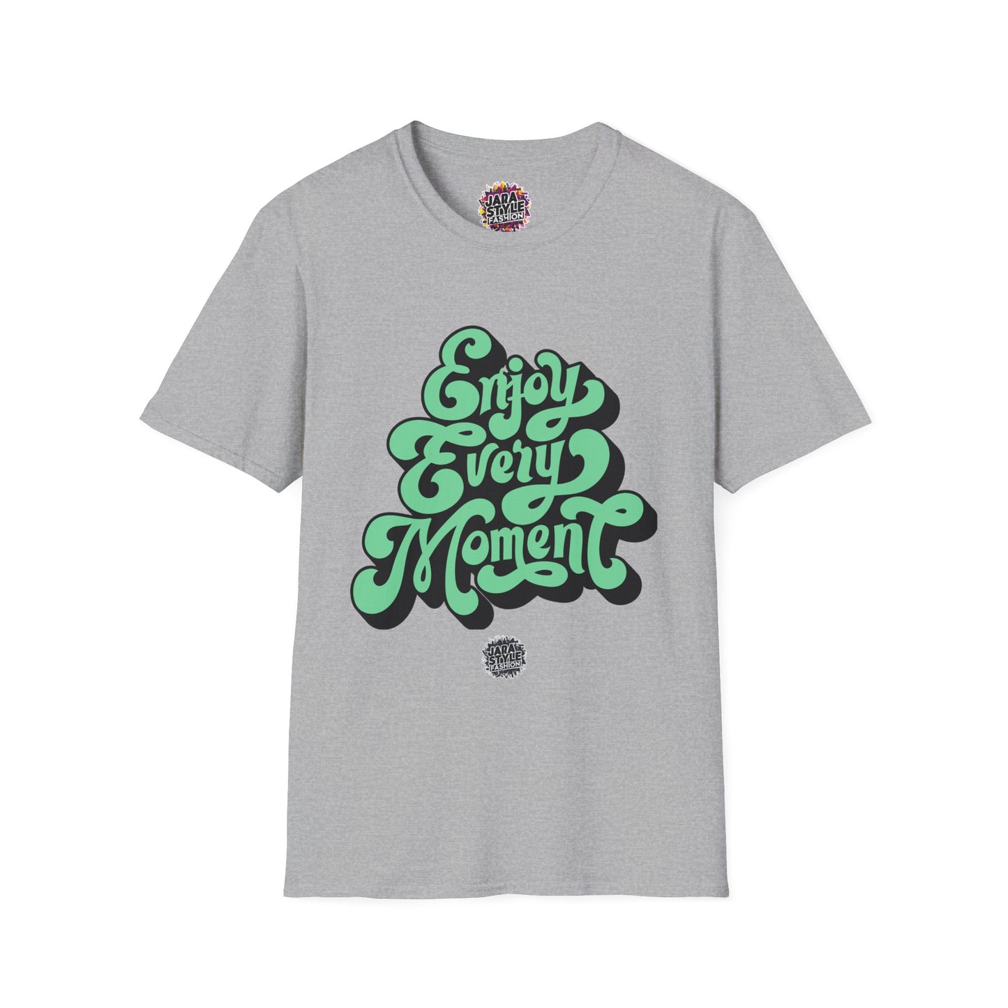Enjoy Every Moment Tee: Savor Life's Joy | Jarastyle Positivity Collection