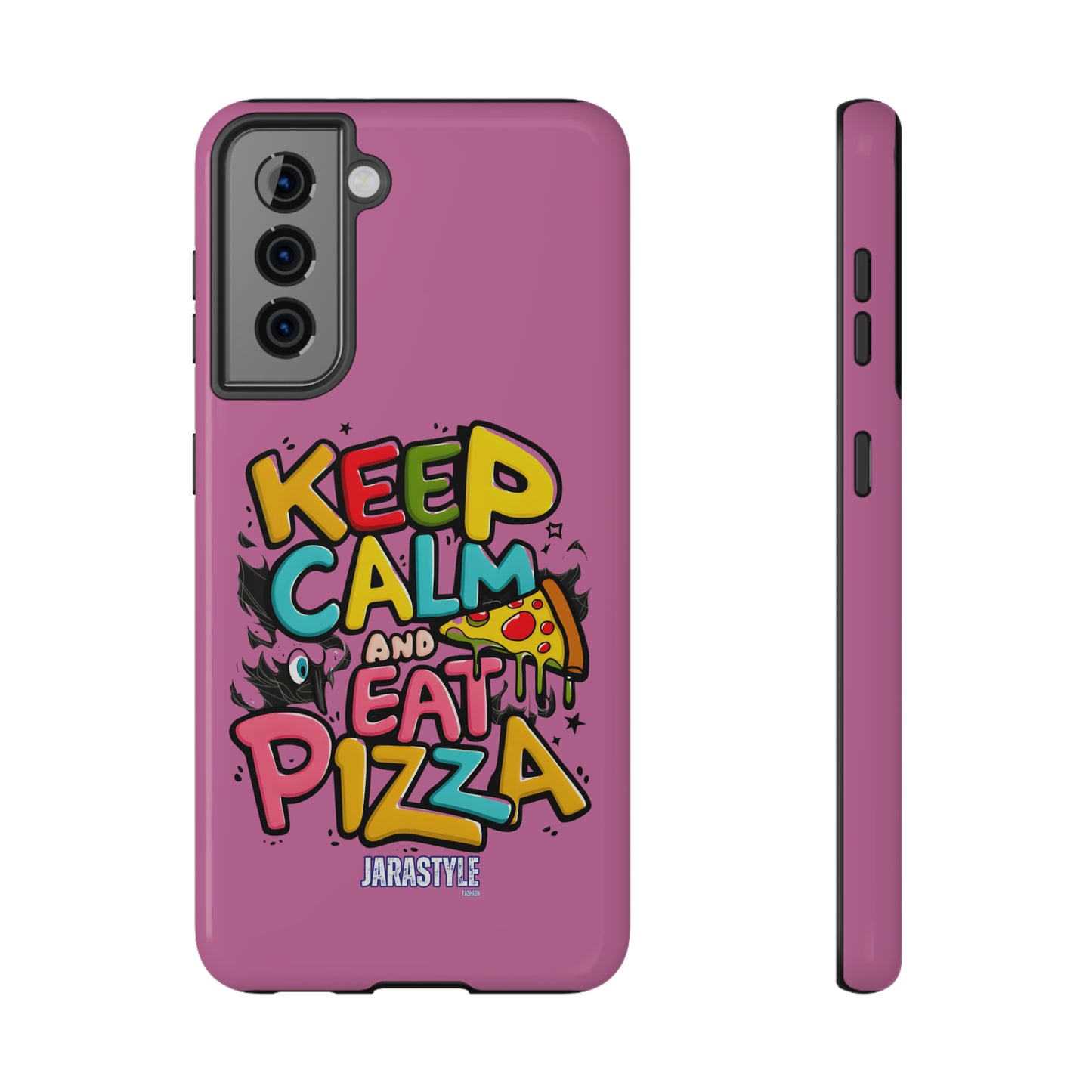 Keep Calm and Eat Pizza Phone Case | Jarastyle Culinary Collection