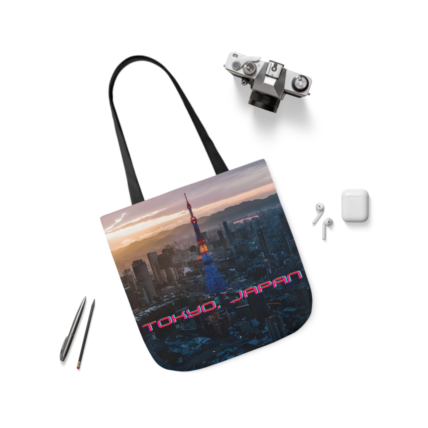 Tokyo Dreams Tote Bag: Carry the Heart of Japan | Jarastyle Travel Collection