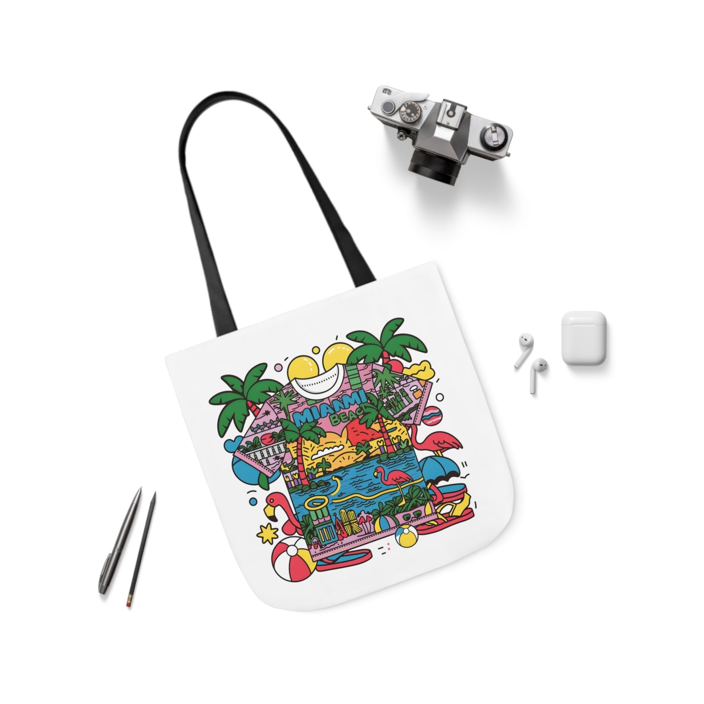 Miami Beach Vibes Tote: Sunshine & Style on the Go | Jarastyle Coastal Collection