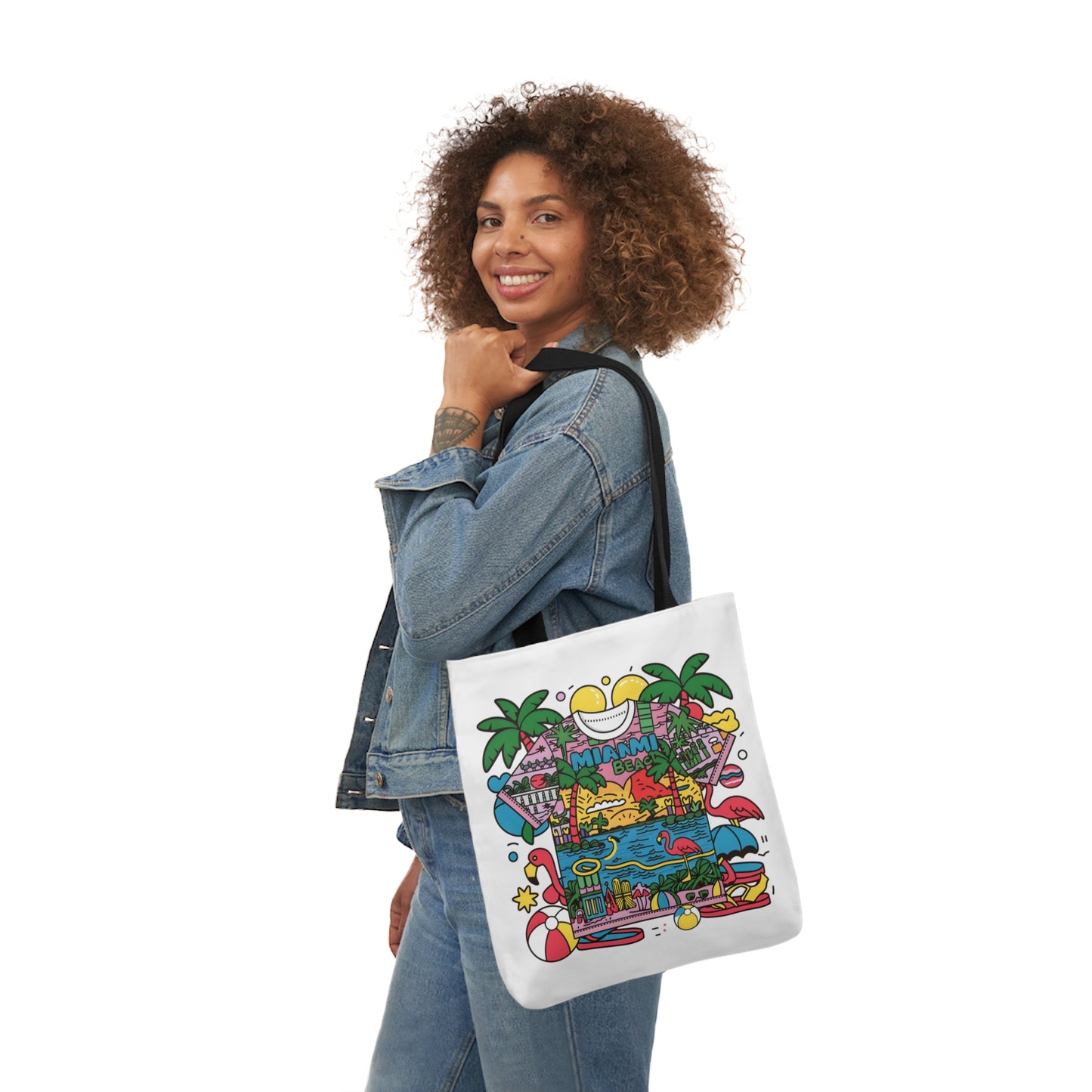 Miami Beach Vibes Tote: Sunshine & Style on the Go | Jarastyle Coastal Collection