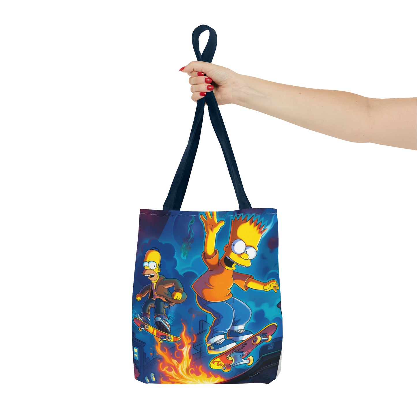 Action-Inspired Tote Bag: 'Nada Pasará Si No Tomas Action' | Jarastyle Motivational Collection