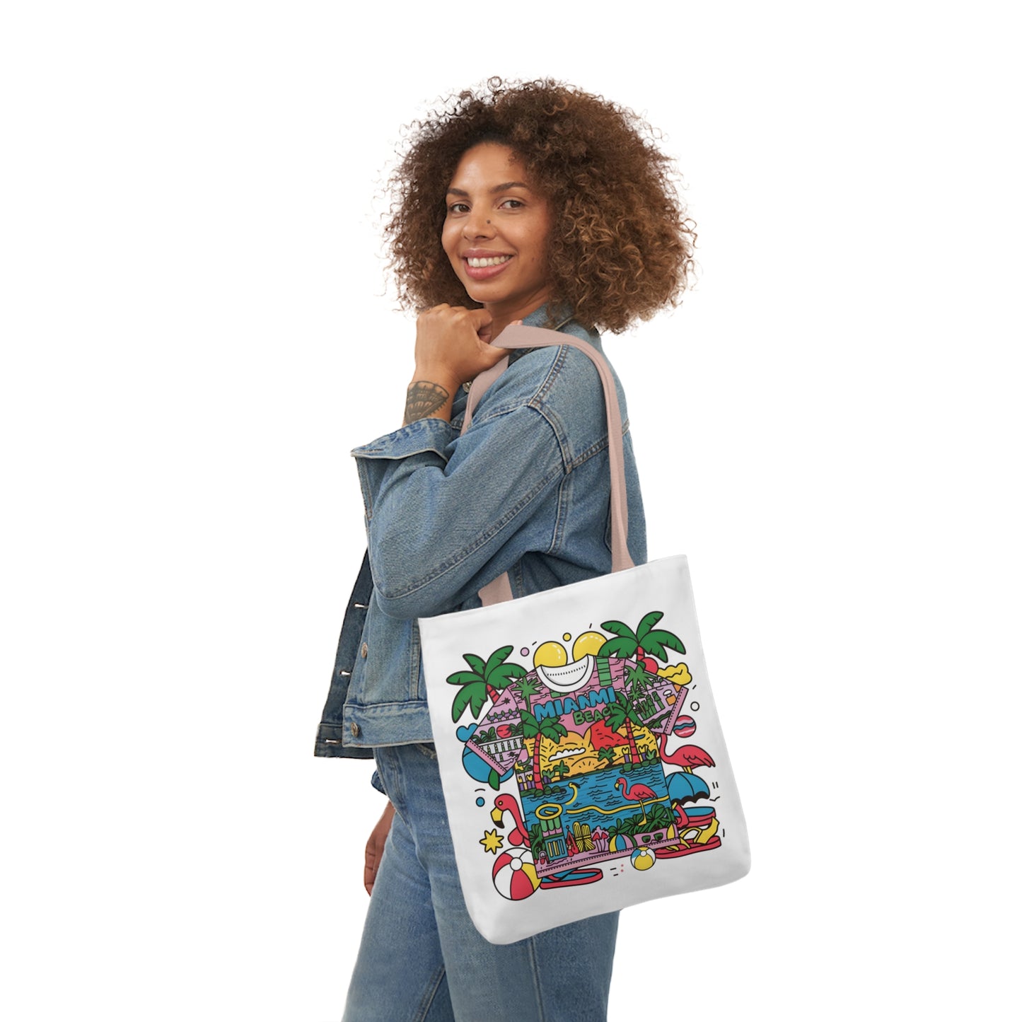 Miami Beach Vibes Tote: Sunshine & Style on the Go | Jarastyle Coastal Collection