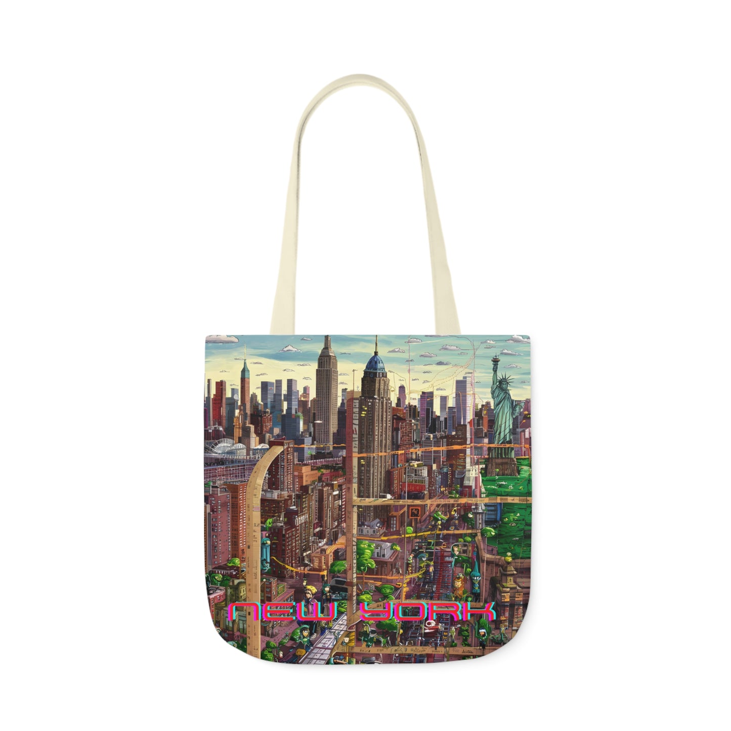 New York Vibes Tote Bag: Carry the City's Heart | Jarastyle Urban Collection