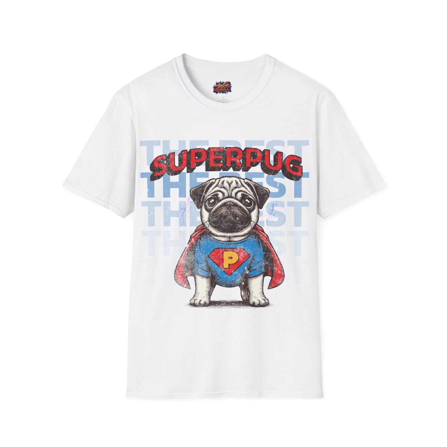 SuperPug Tee: Unleash Your Inner Hero | Jarastyle Collection
