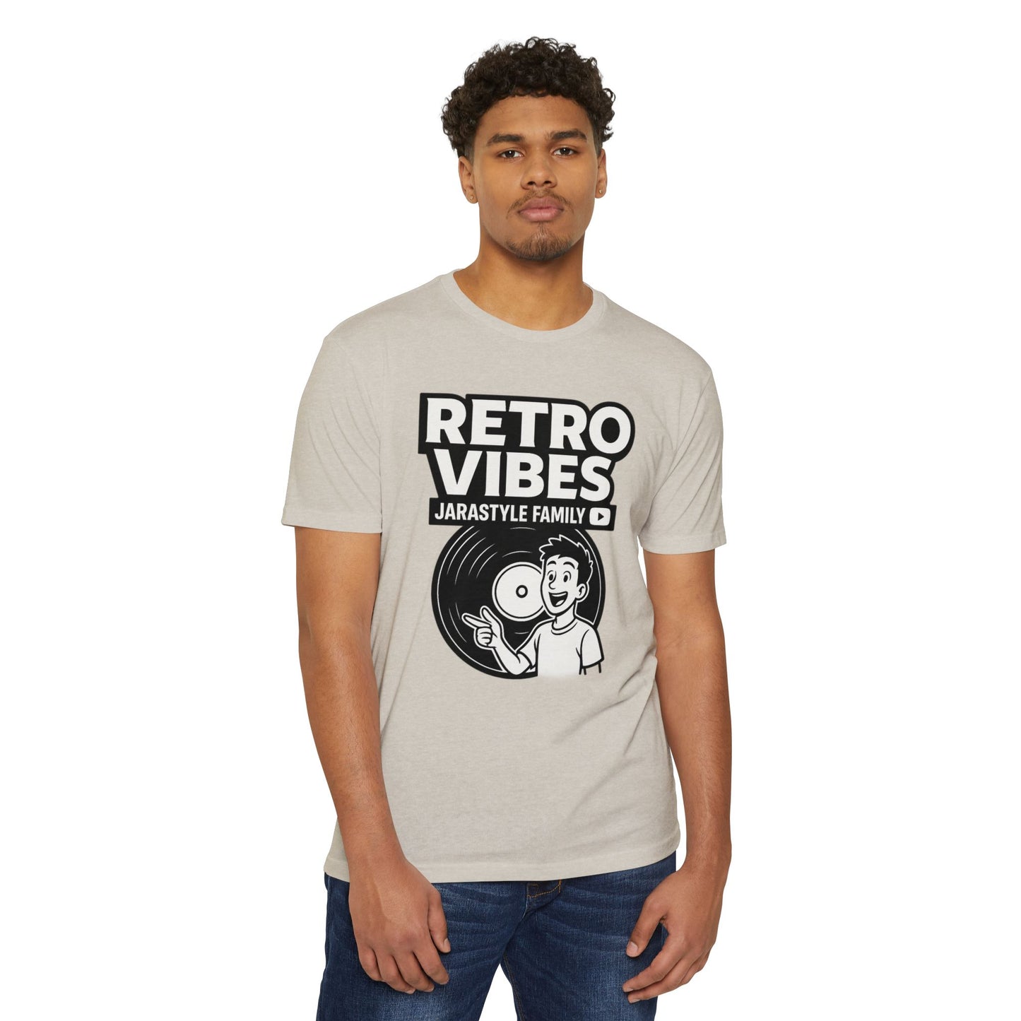 Retro Vibes Unisex T-Shirt, Good Vibes Tee, Nostalgic Graphic Tee, Music Lover Gift, 80s Inspired Apparel