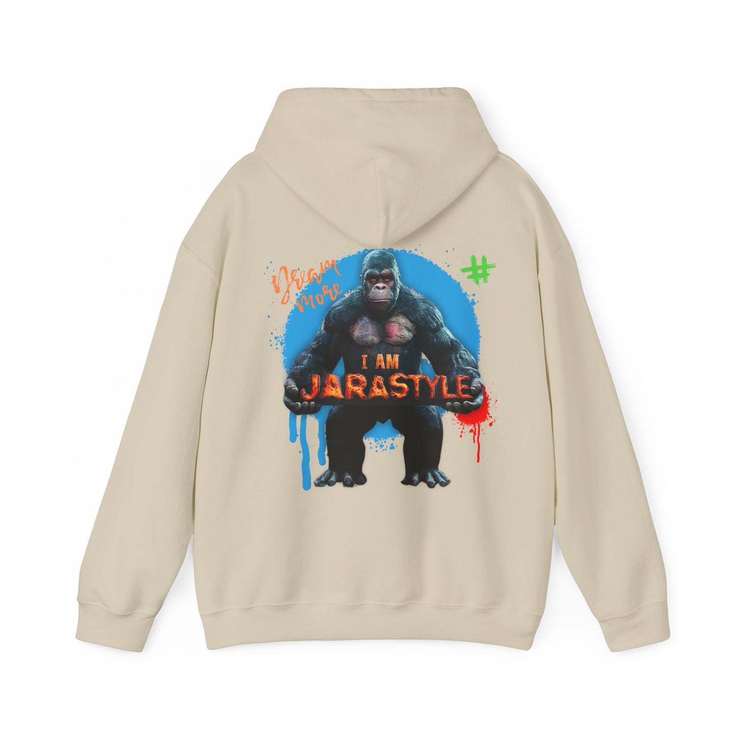 Dream More Hoodie: Inspire Your Journey | Jarastyle Brand YouTube Channel Collection