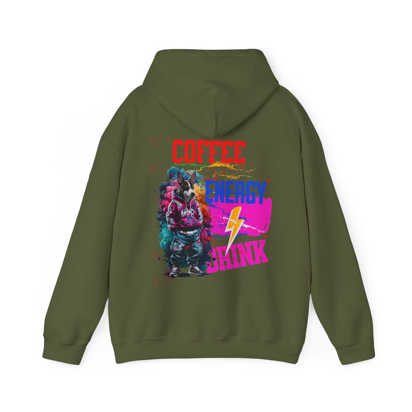 Coffee: My Natural Energy Drink Hoodie | Jarastyle Café Collection