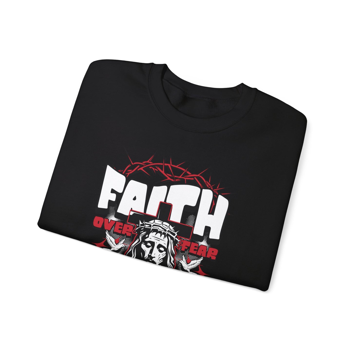 Faith in Jesus Sweatshirt: Warmth & Devotion | Jarastyle Divine Collection
