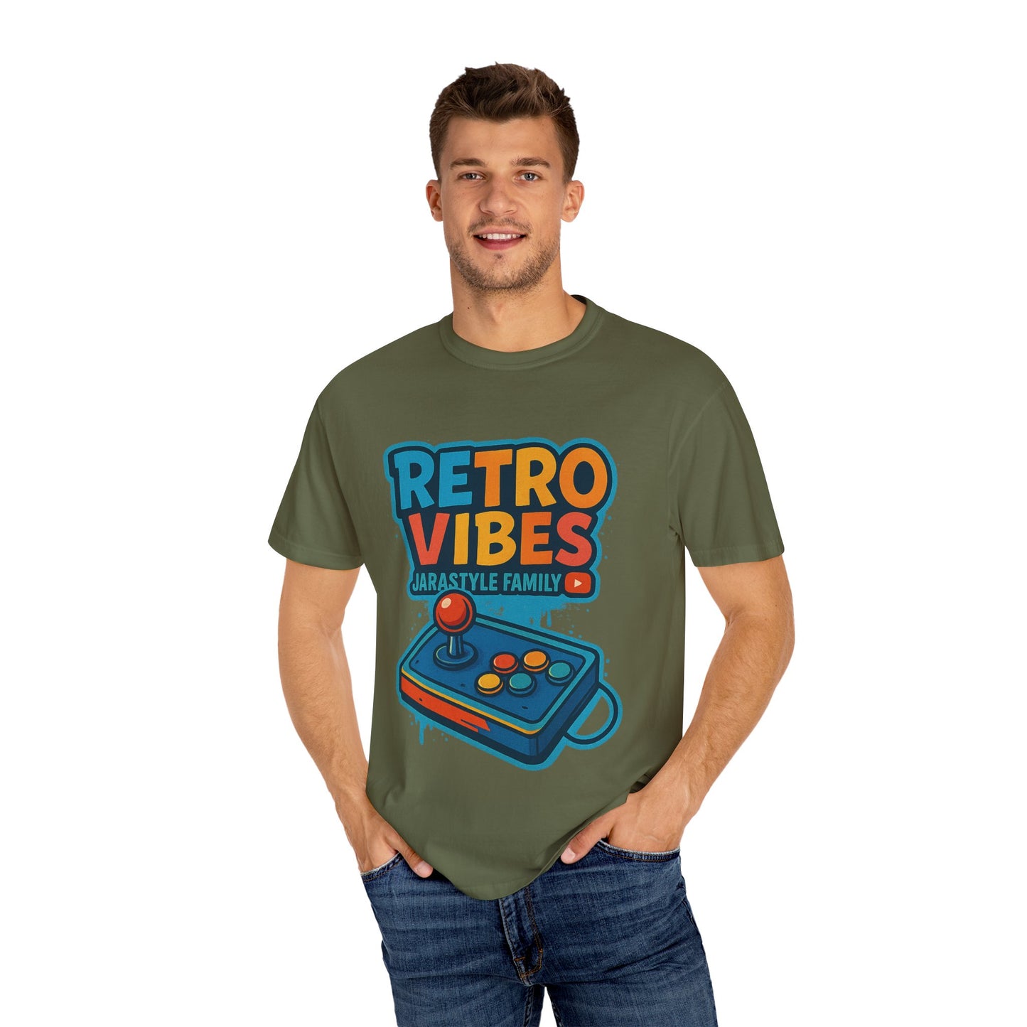 Retro Vibes Unisex T-Shirt | Gamer Apparel, Gift for Gamers, Casual Wear, YouTube Channel Merchandise, Vintage Gaming Tee