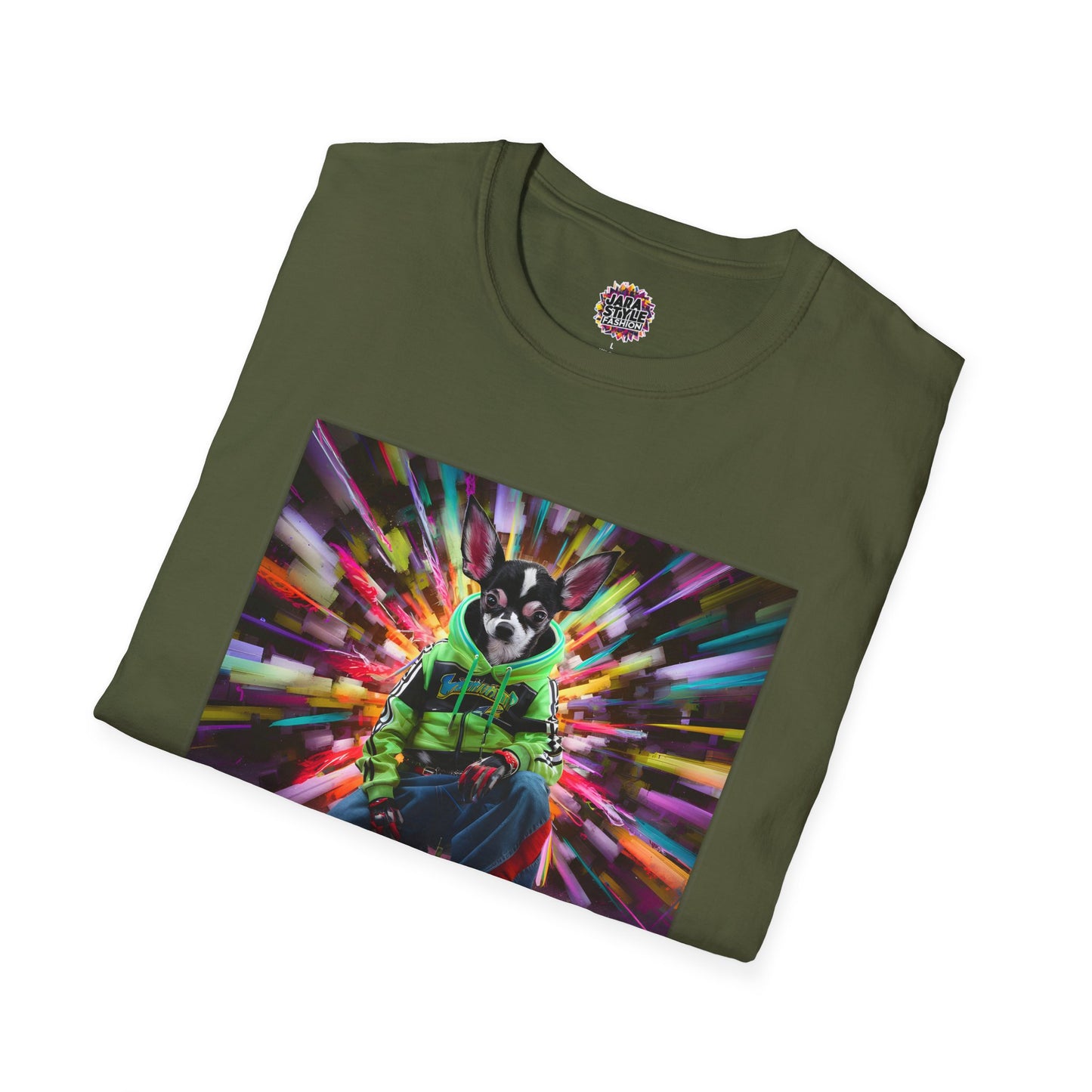 Chihuahua Hip Hop Fashion Tee: Urban Paws & Beats | Jarastyle Urban Pet Collection