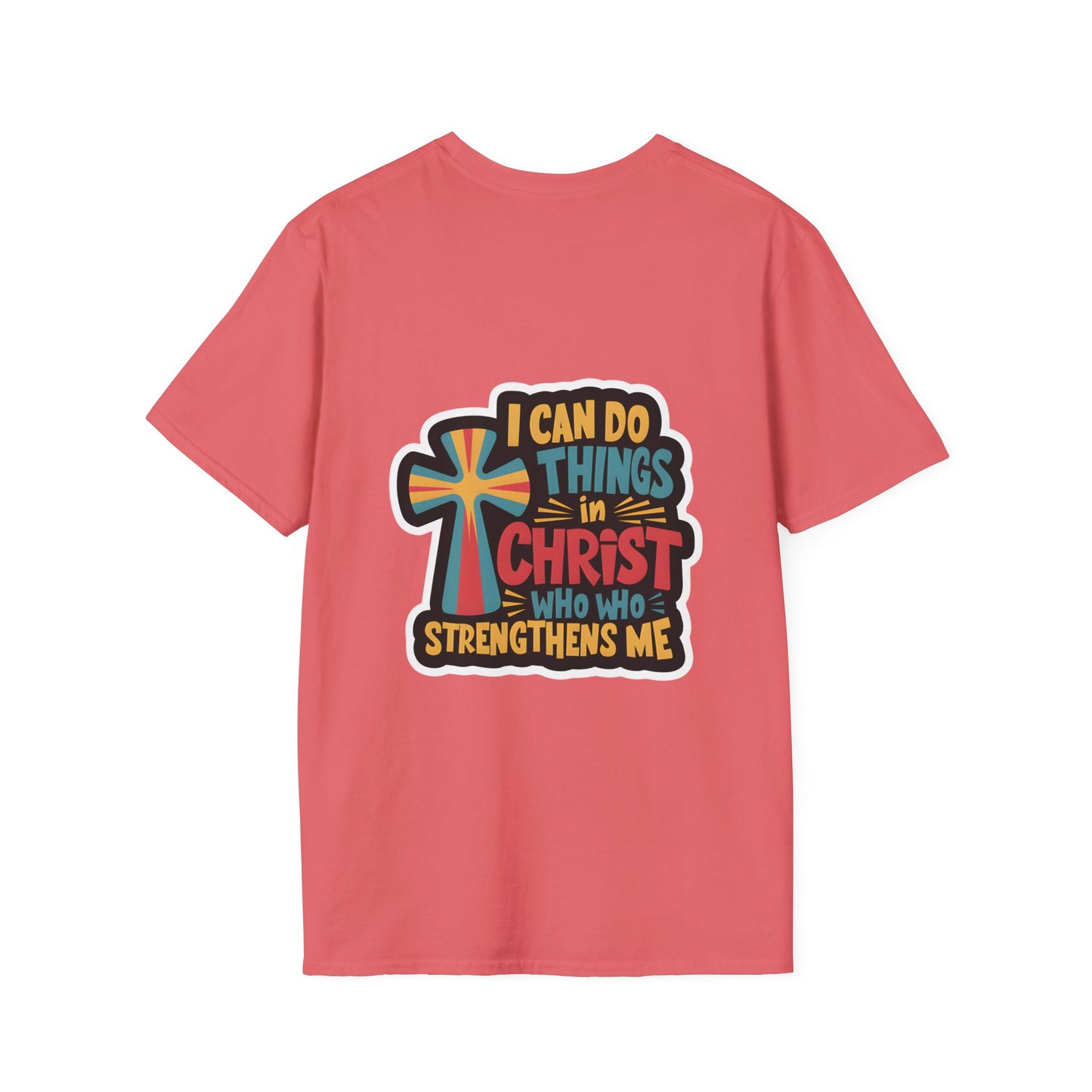 Faith Strength Tee: 'I Can Do All Things Through Christ' | Jarastyle Collection