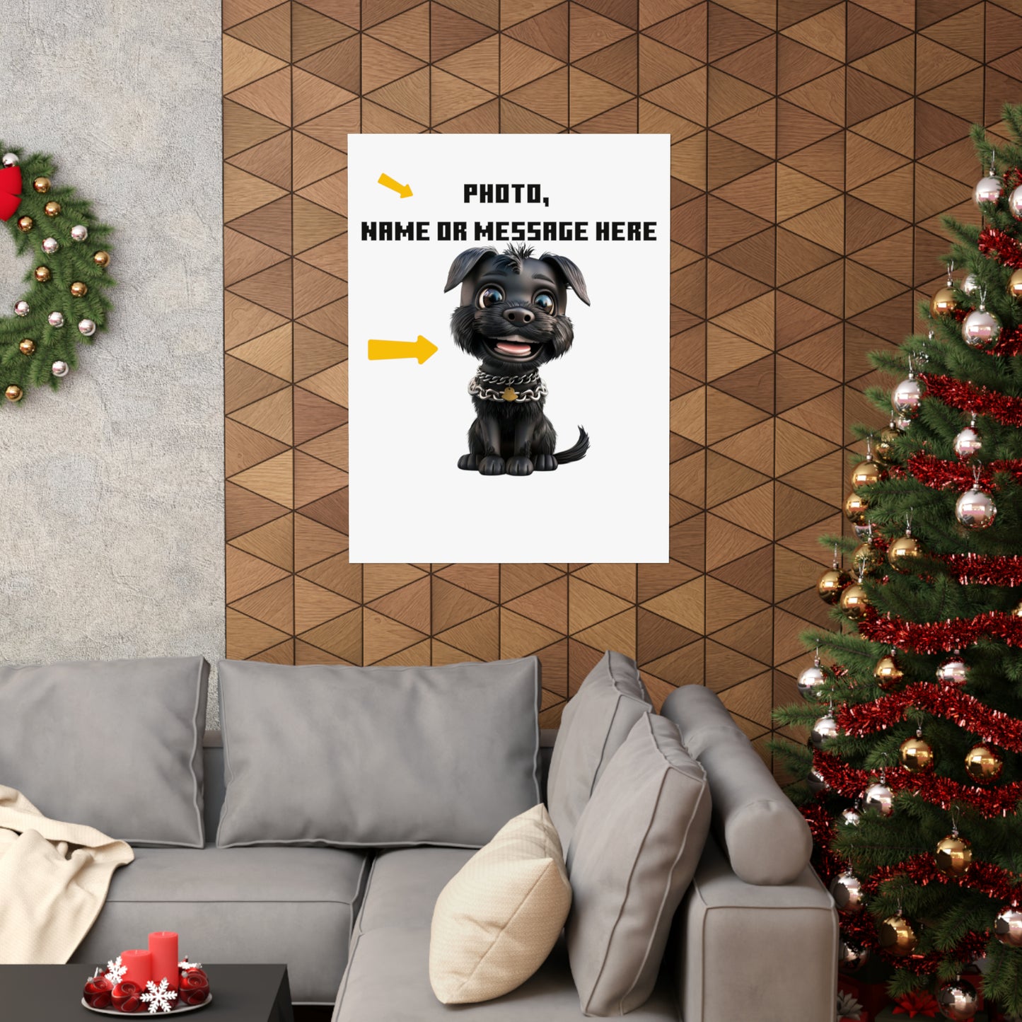 Create Your Masterpiece Poster: Custom Photo, Name, & Message | Jarastyle Personalized Gifts