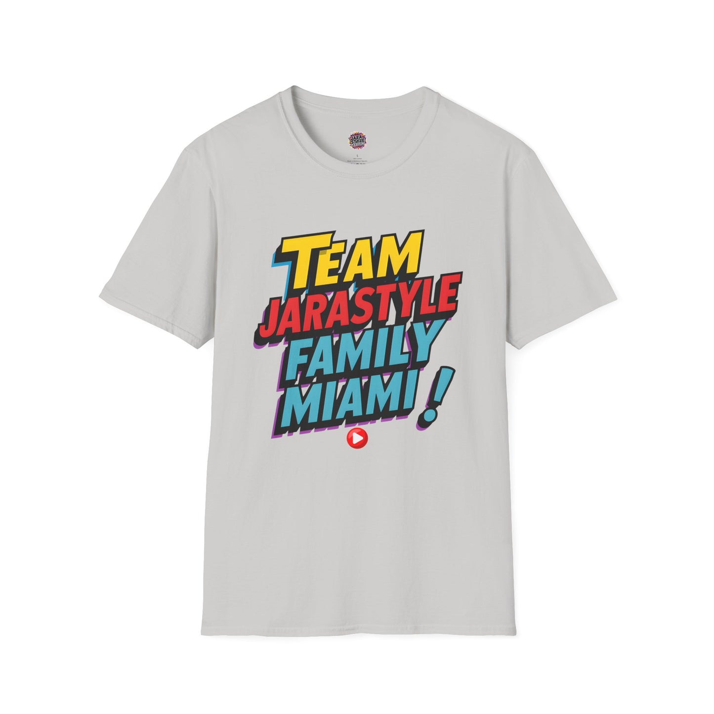 Team Jarastyle Family Miami Tee: United in Sunshine & Style | Official YouTube Channel Gear