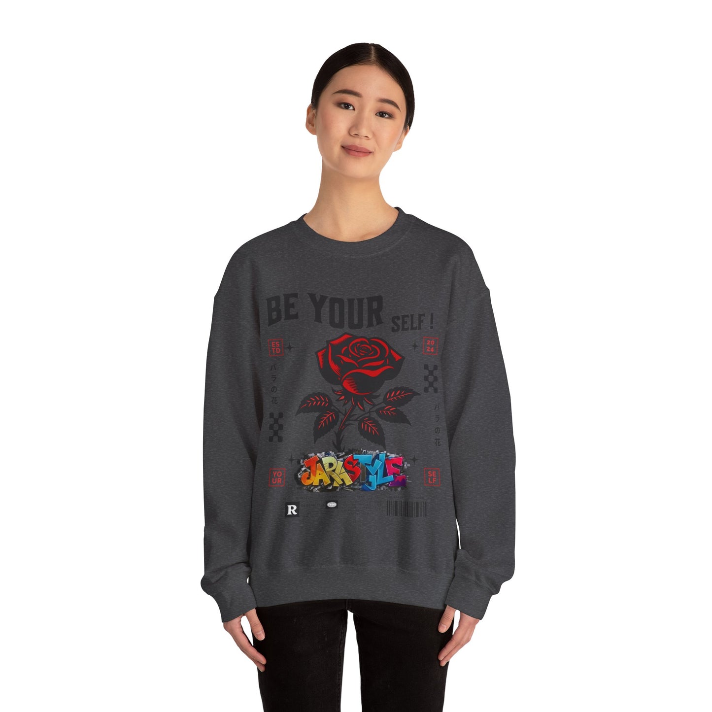 Be Yourself Sweatshirt: Authenticity in Style | Jarastyle Empowerment Collection