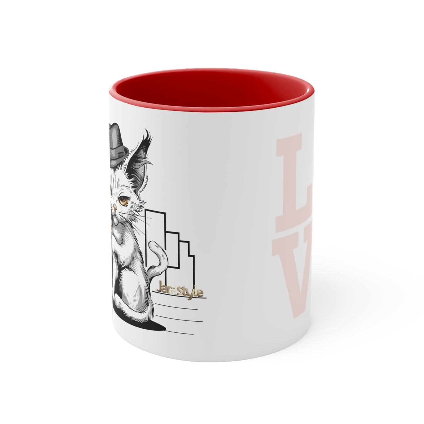 Cat Lover's Coffee Mug for Mom: 'I Want My Coffee Right Meaw' | Jarastyle Pet Collection