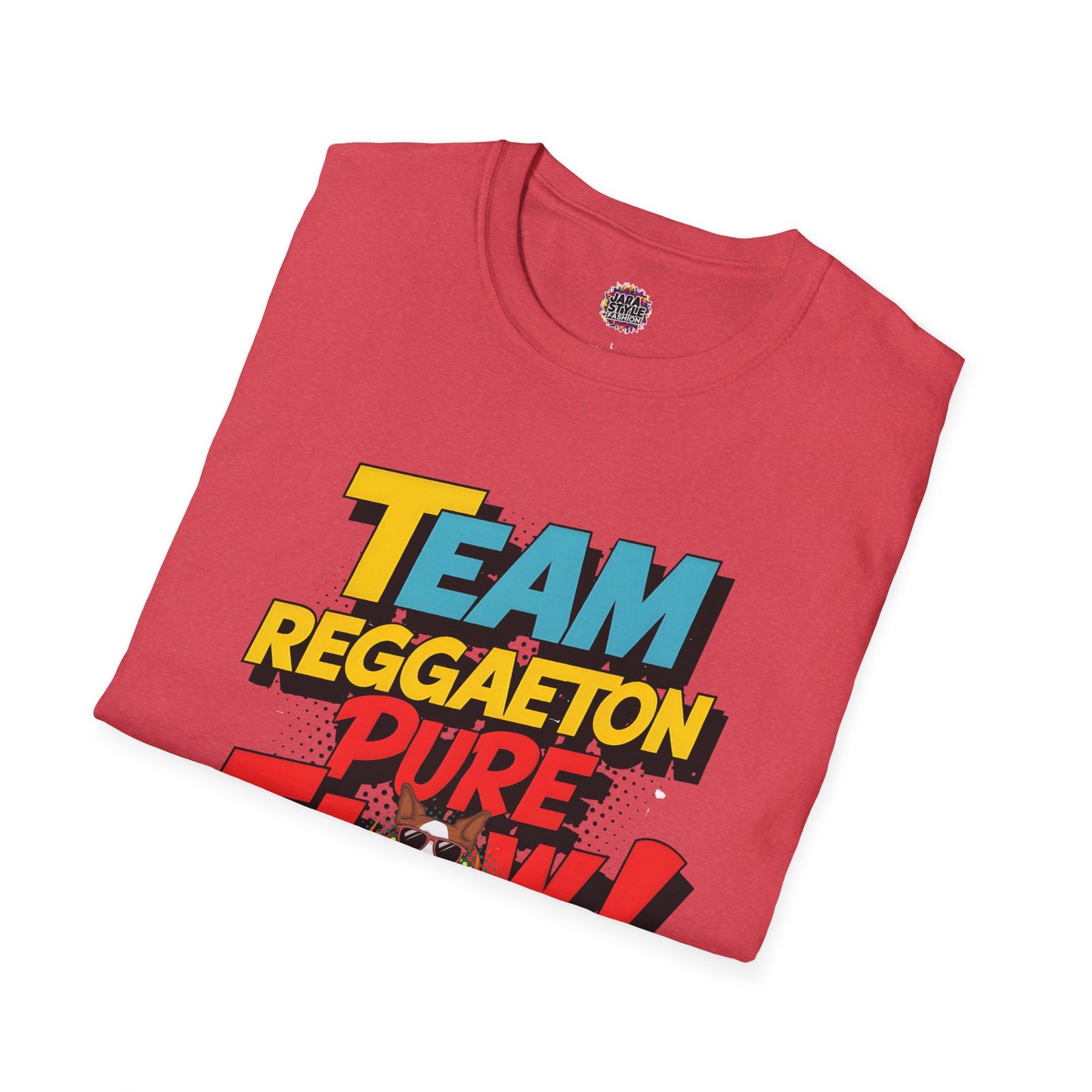 Team Reggaeton Pure Flow Tee: Feel the Beat | Jarastyle Music Collection