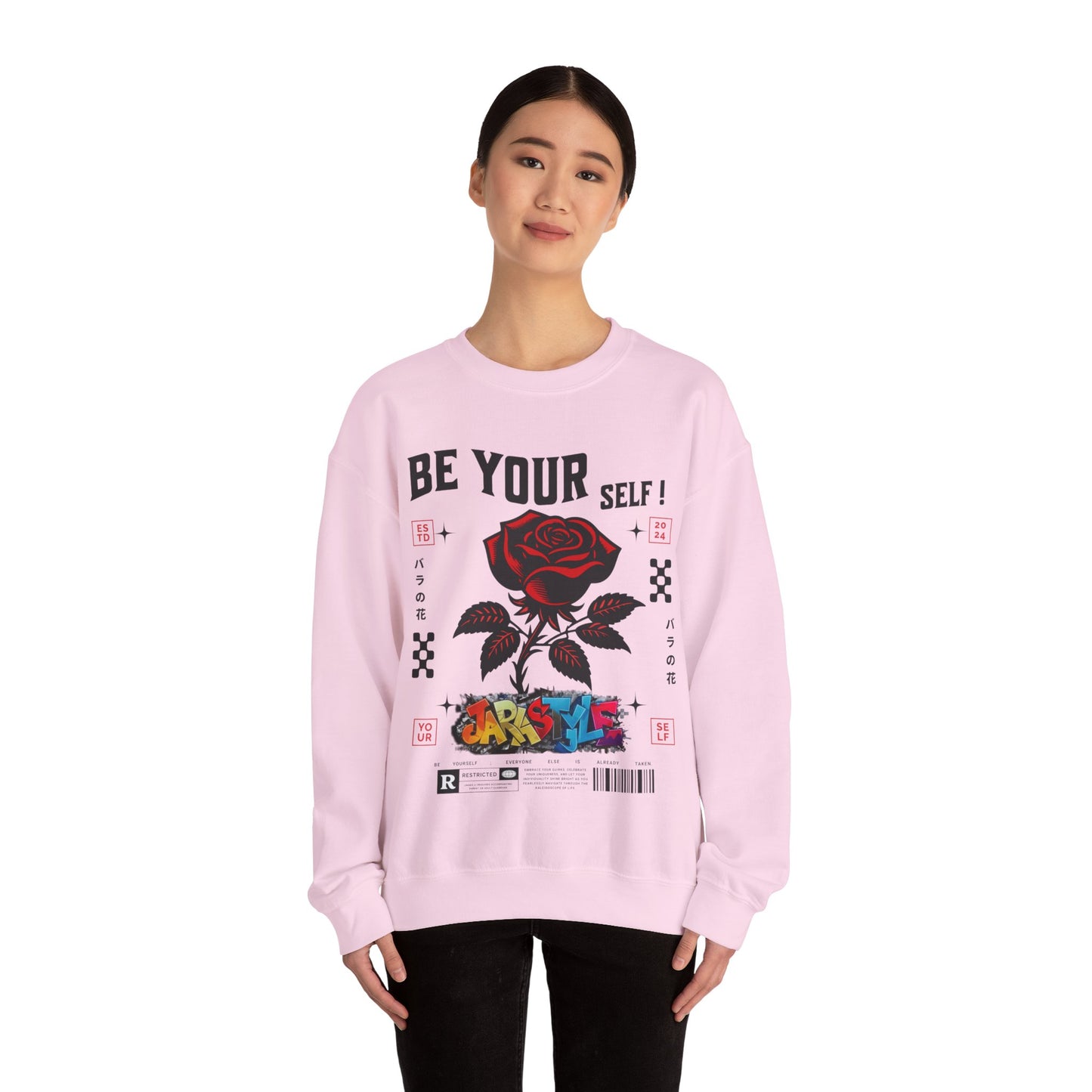 Be Yourself Sweatshirt: Authenticity in Style | Jarastyle Empowerment Collection