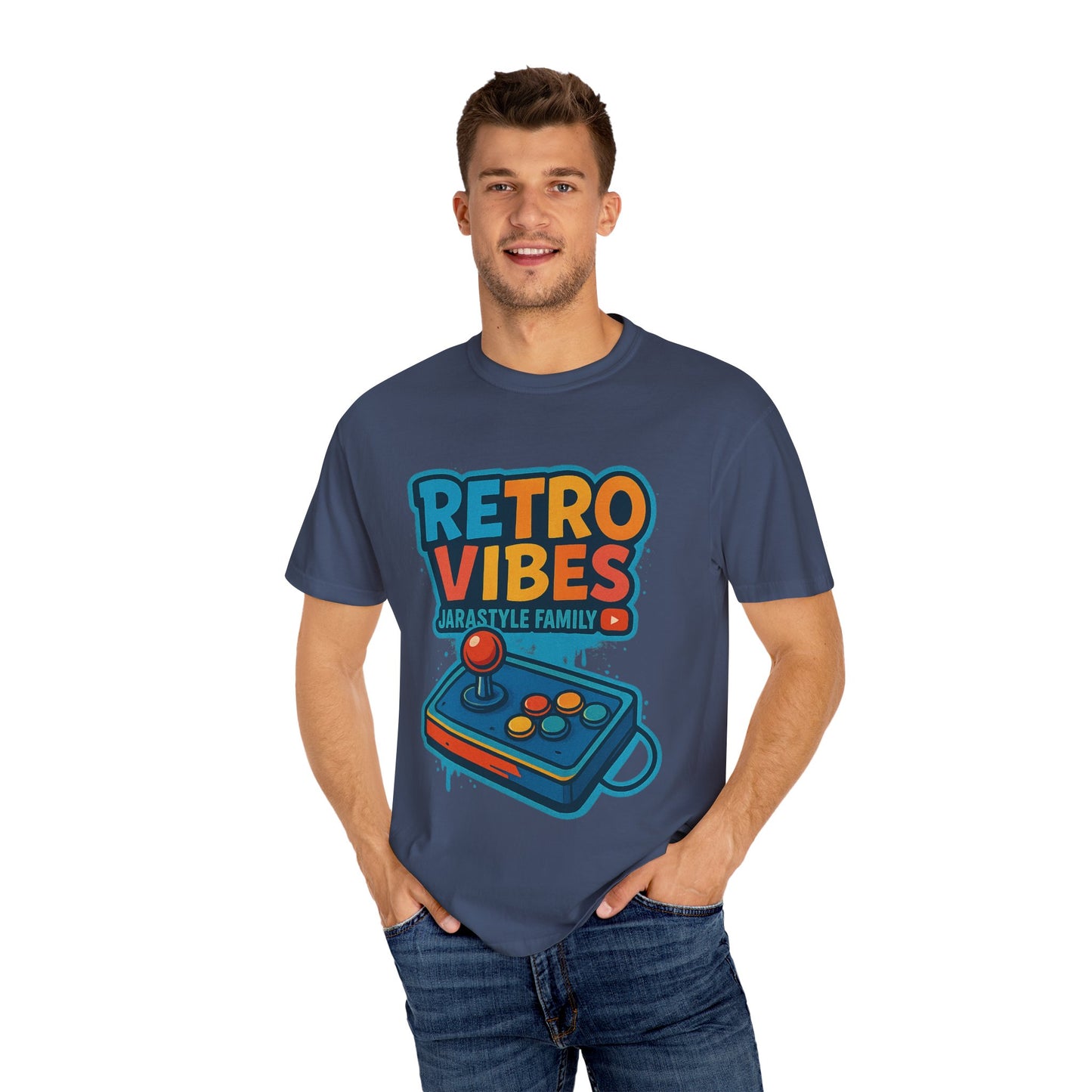 Retro Vibes Unisex T-Shirt | Gamer Apparel, Gift for Gamers, Casual Wear, YouTube Channel Merchandise, Vintage Gaming Tee