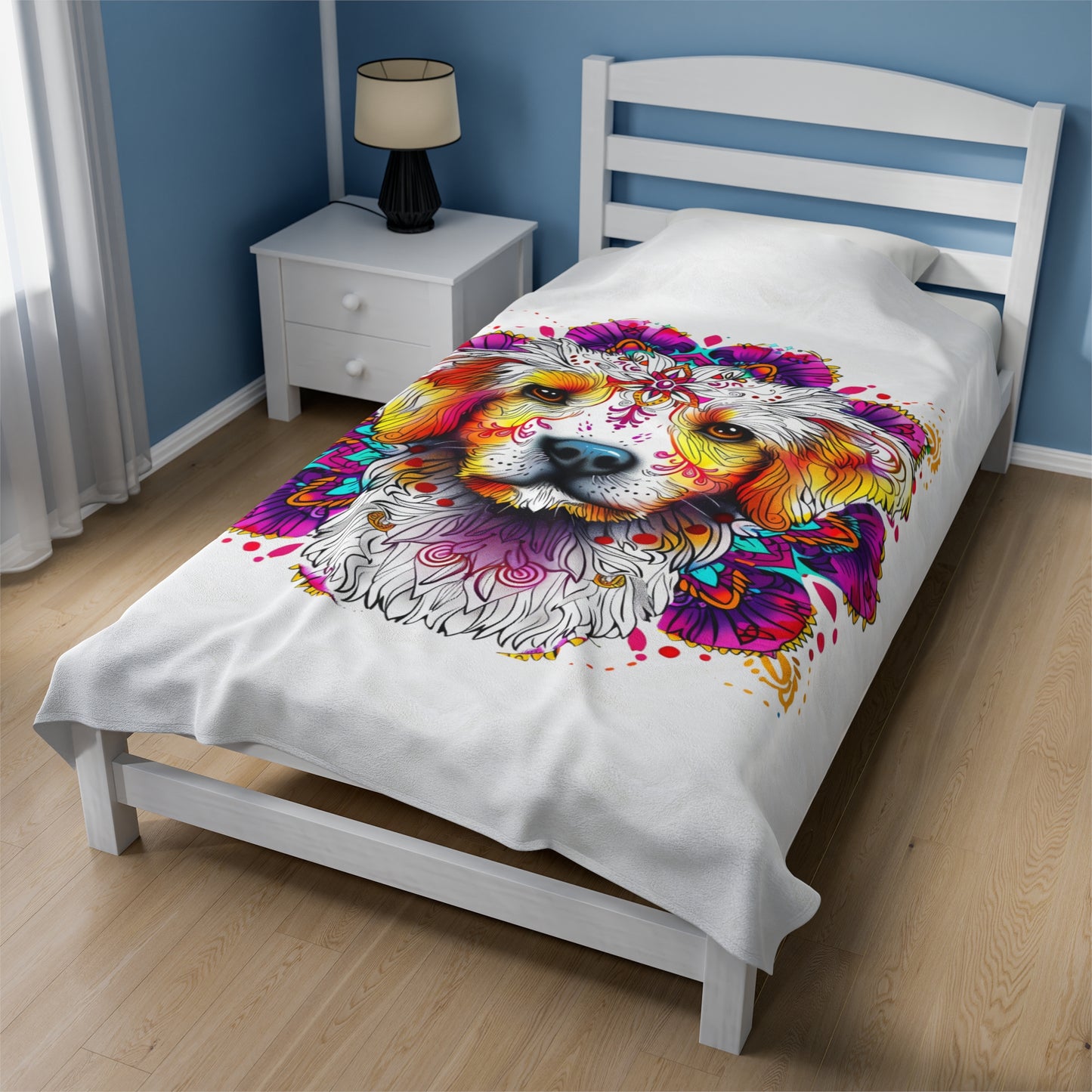 Mantra Dog Blanket: Cozy Comfort & Canine Wisdom | Jarastyle Pet Collection"