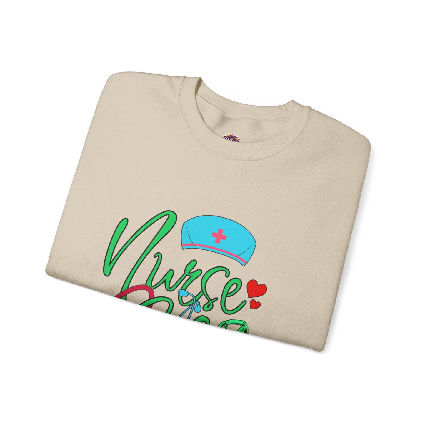 Nursing is My Life Sweatshirt: Honor Your Calling | Jarastyle Healthcare Collection