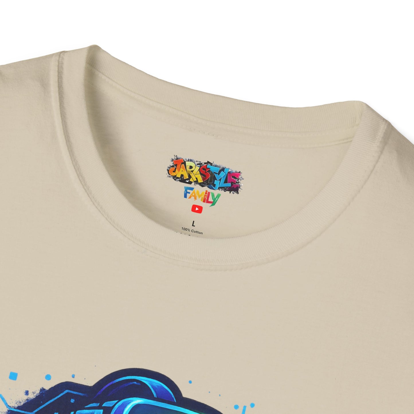 Gaming Family Unisex Softstyle T-Shirt, Casual Tee, Geeky Gift, Family Reunion, YouTube Fan Shirt, Holiday Gift