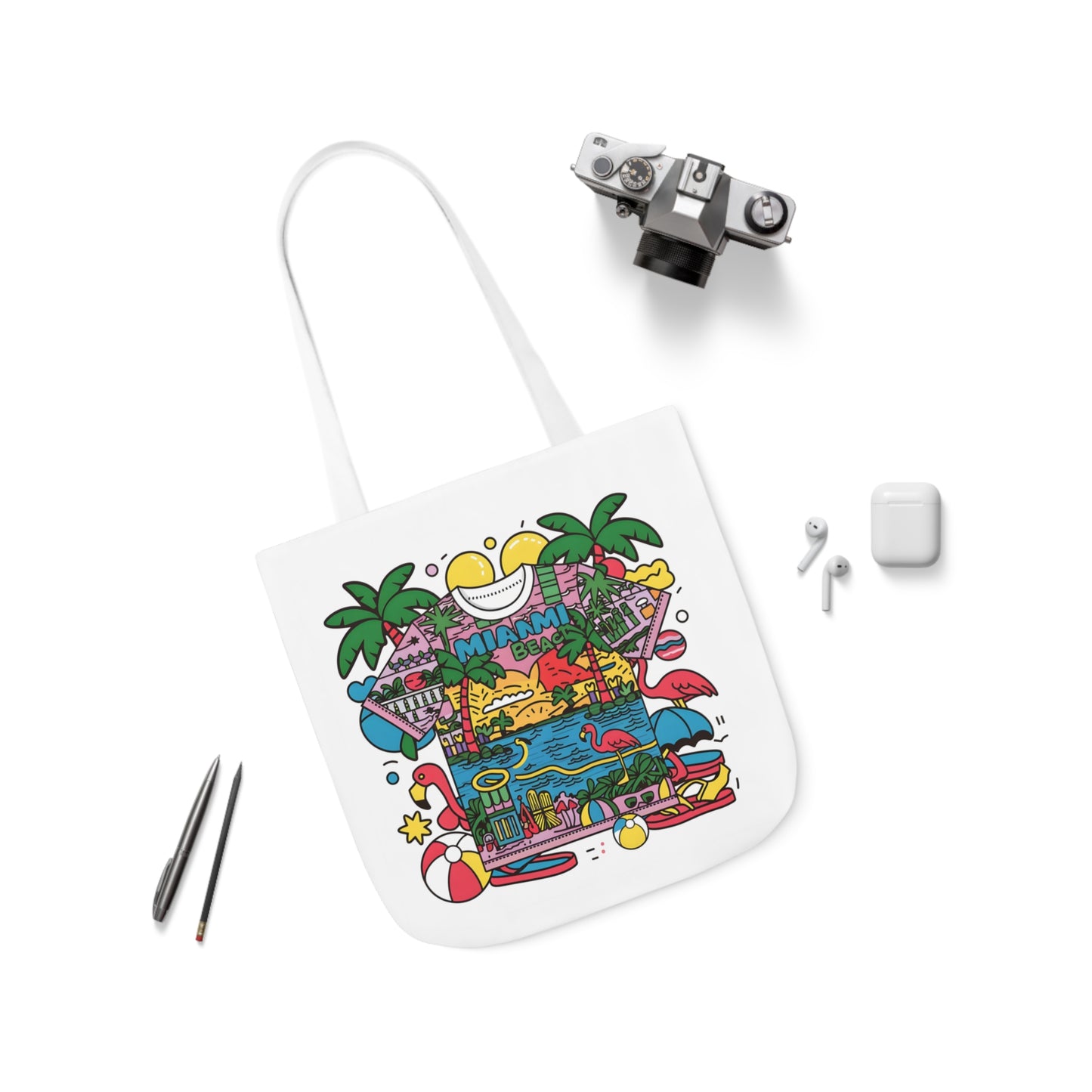 Miami Beach Vibes Tote: Sunshine & Style on the Go | Jarastyle Coastal Collection