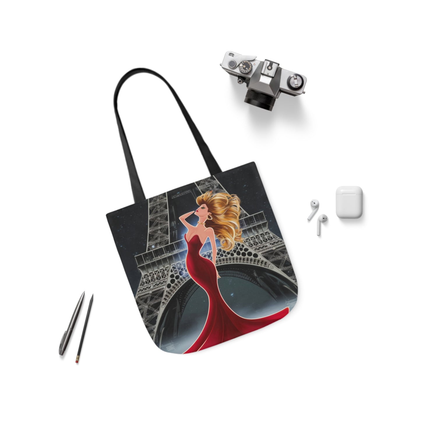 Parisian Charm Tote Bag: Carry the Spirit of France | Jarastyle World Cities Collection