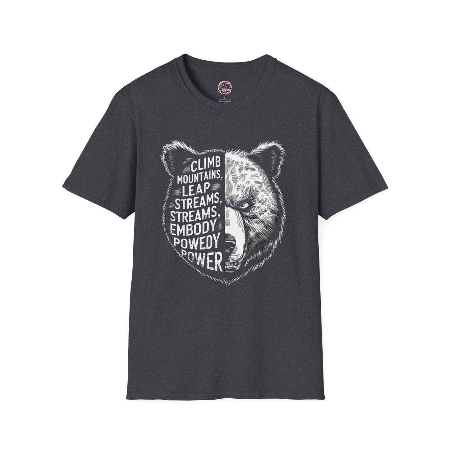 Climb the Mountain Hard Tee: Conquer Your Peaks | Jarastyle Ascent Collection