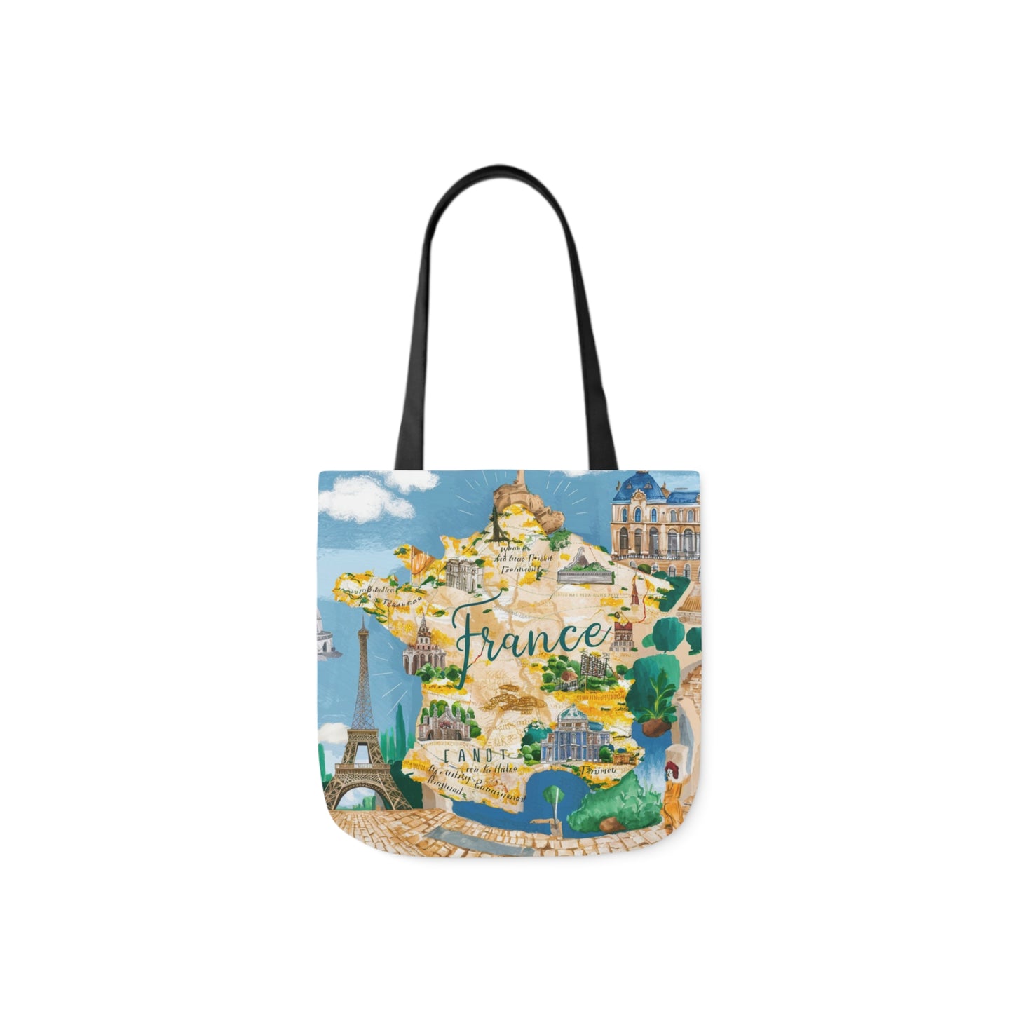 Parisian Charm Tote Bag: Carry the Spirit of France | Jarastyle World Cities Collection