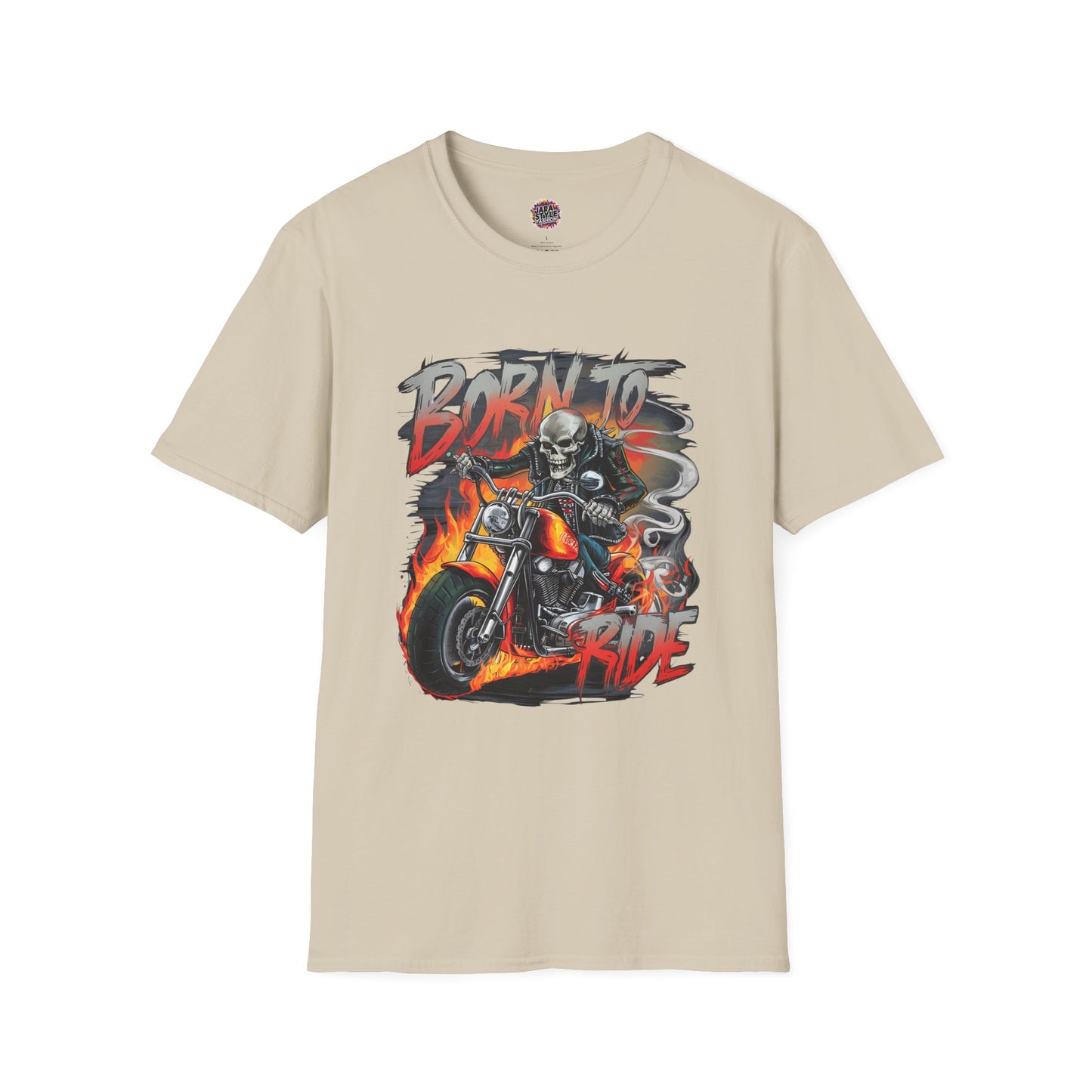 Born to Ride Tee: Freedom on Two Wheels | Jarastyle Adventure Collection